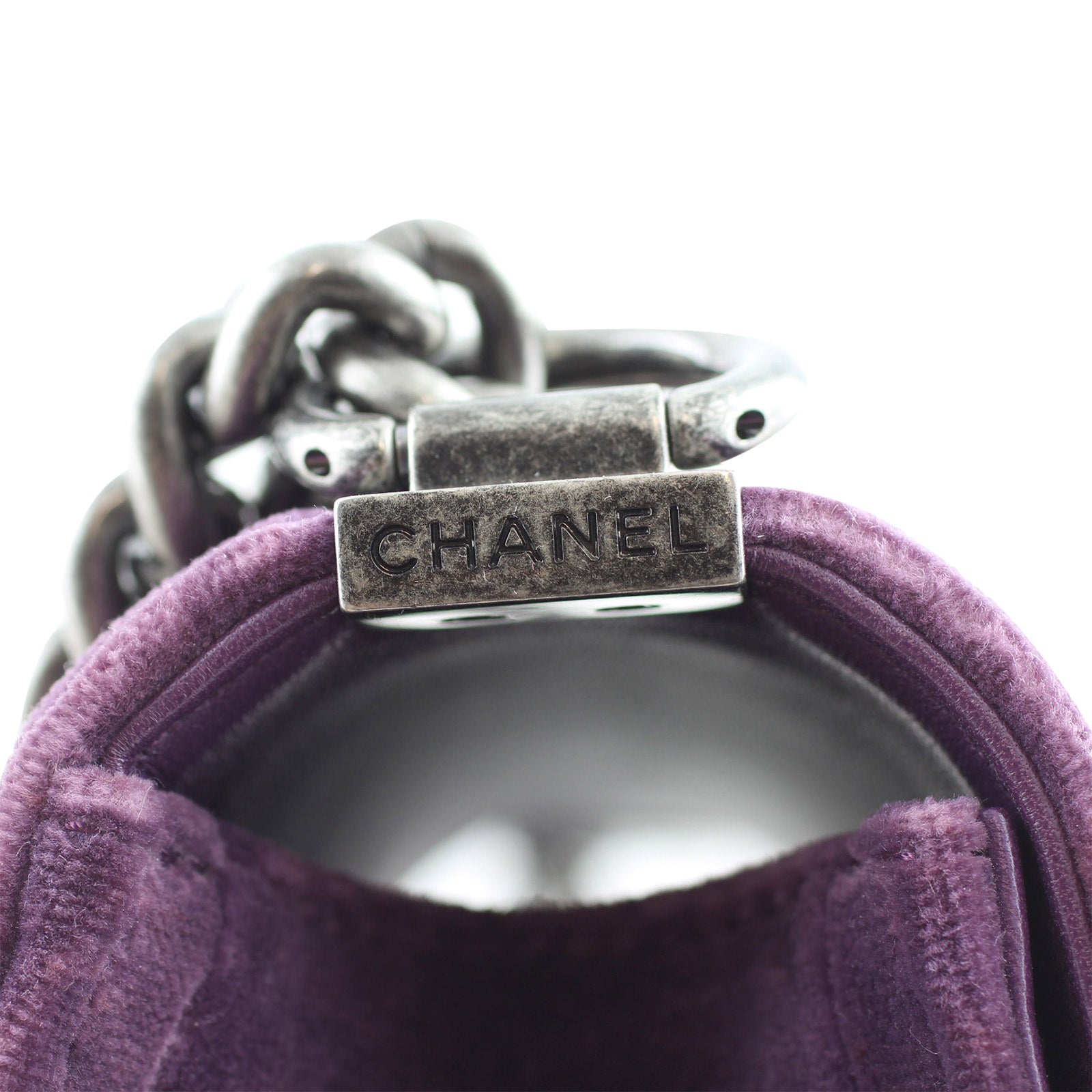 Chanel Boy Small Velvet