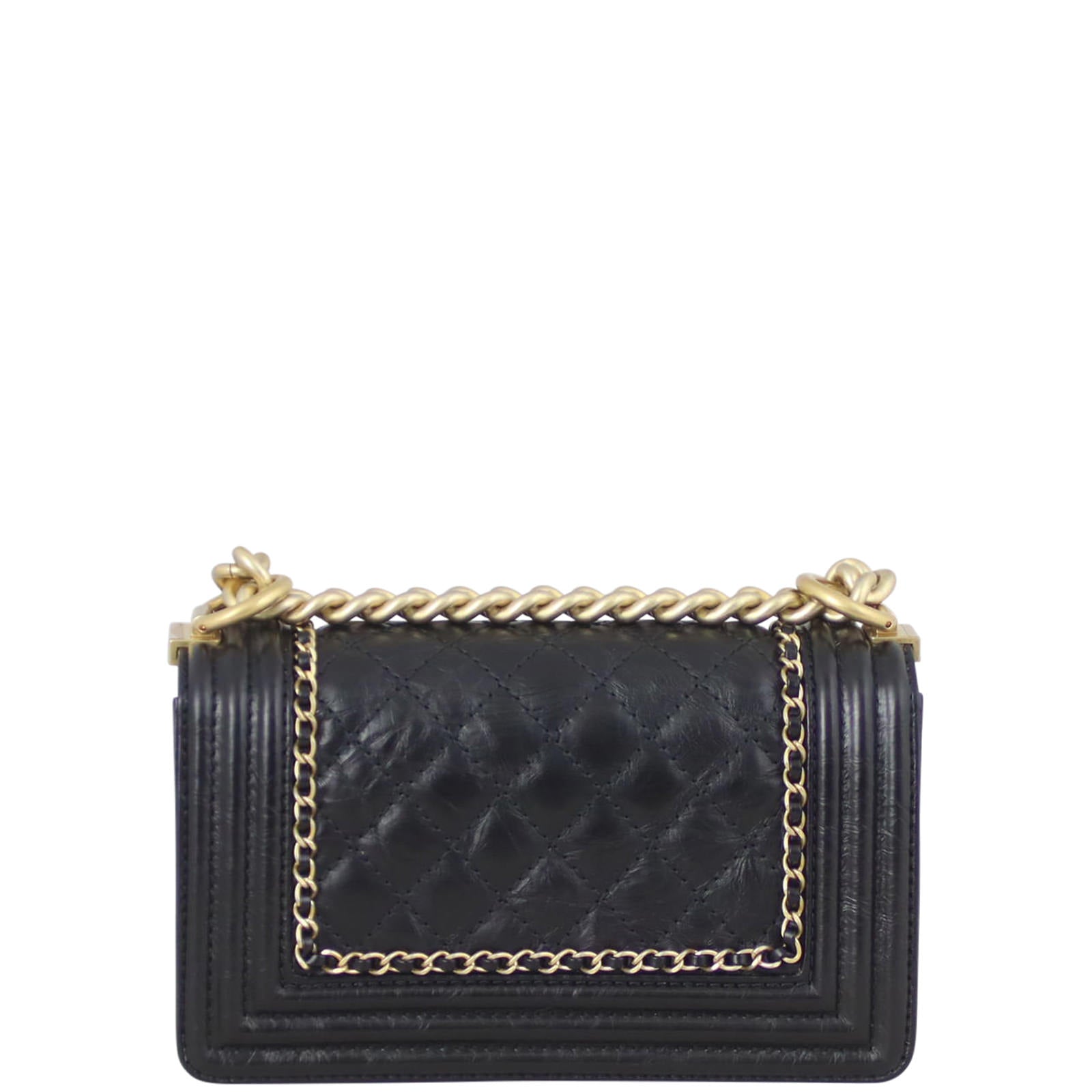 Chanel Boy Small | Black GHW 23 Series