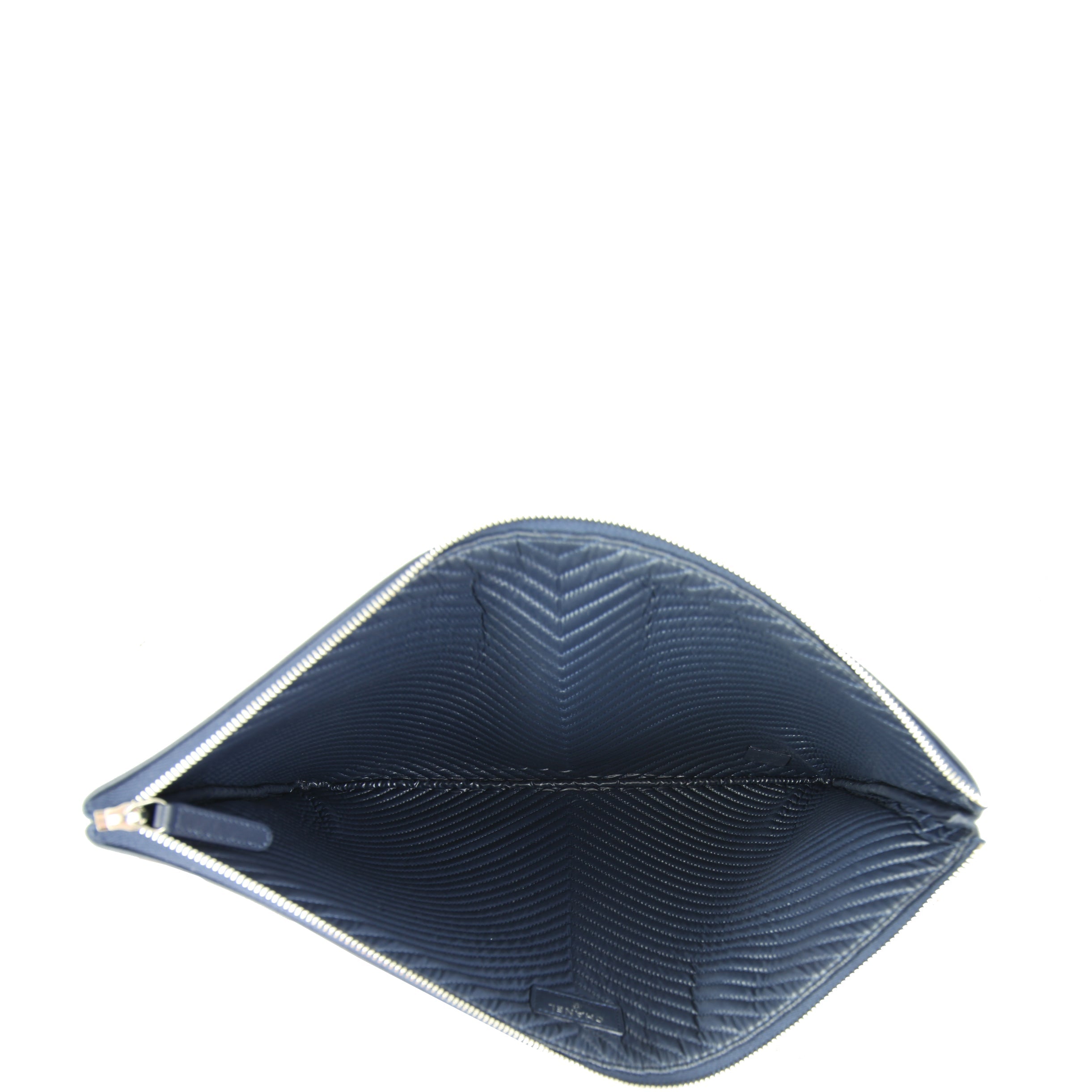 Chanel Boy Chevron O-Case Large