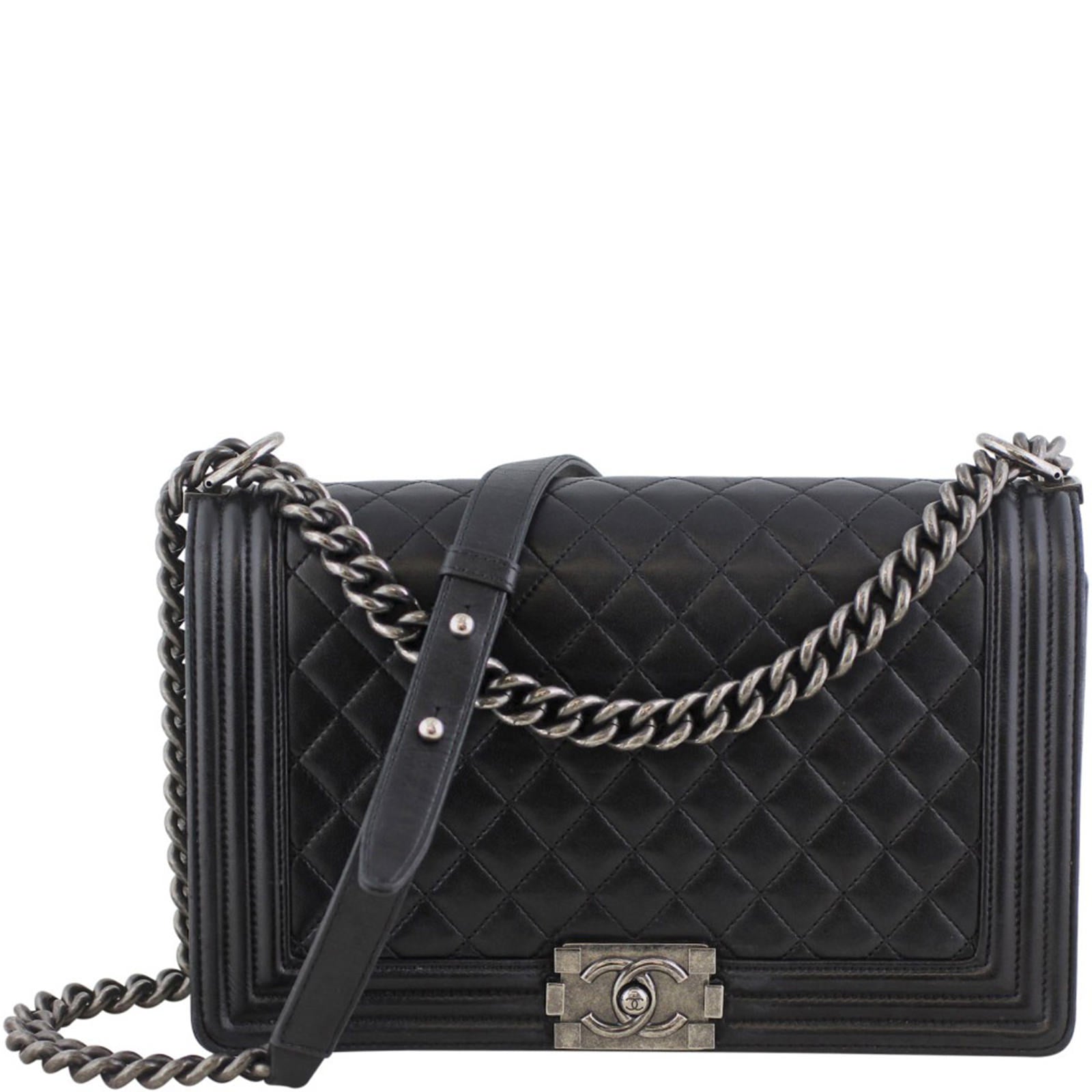 Chanel Boy Bag New Medium | Black