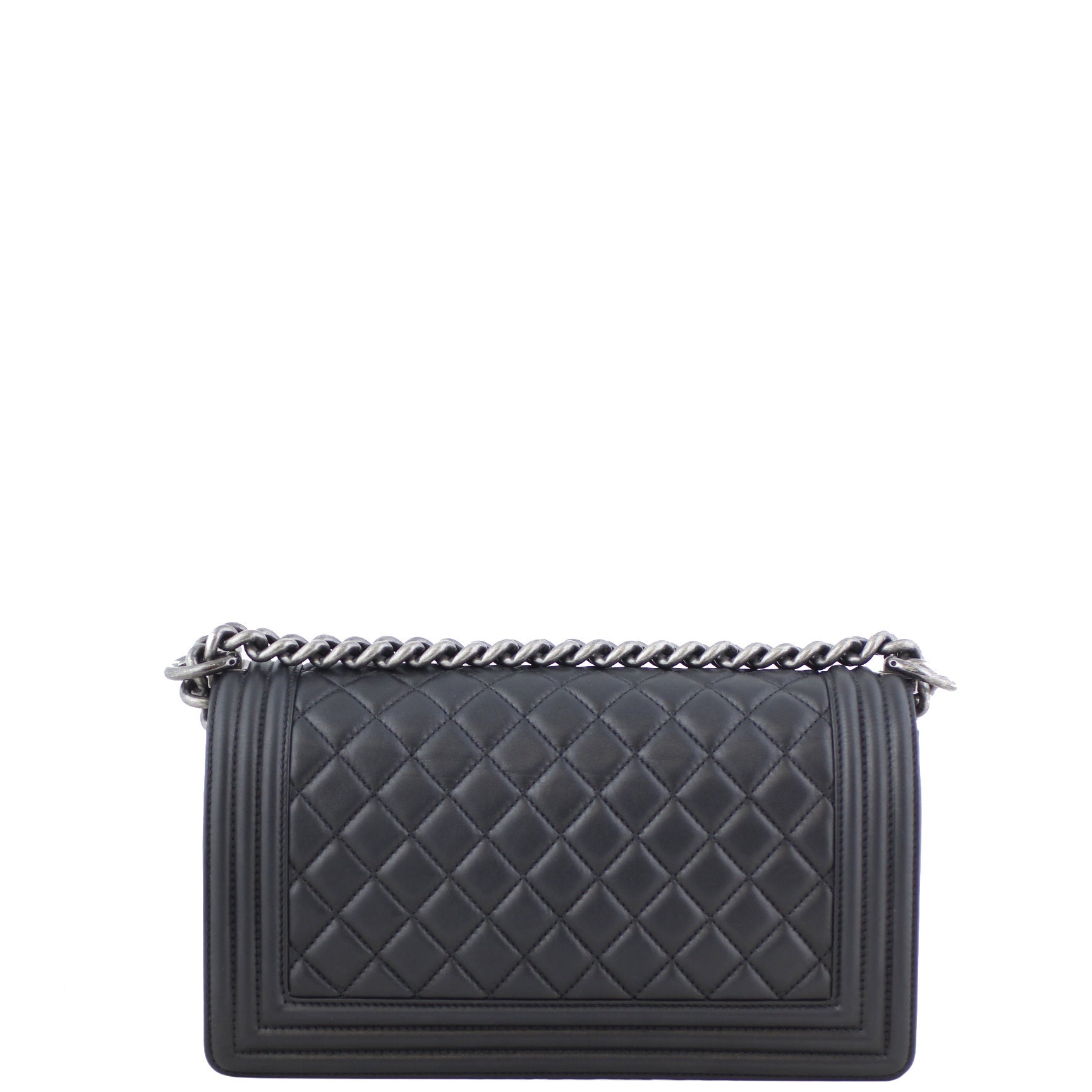 Chanel Boy Bag Old Medium | Black 19 Series