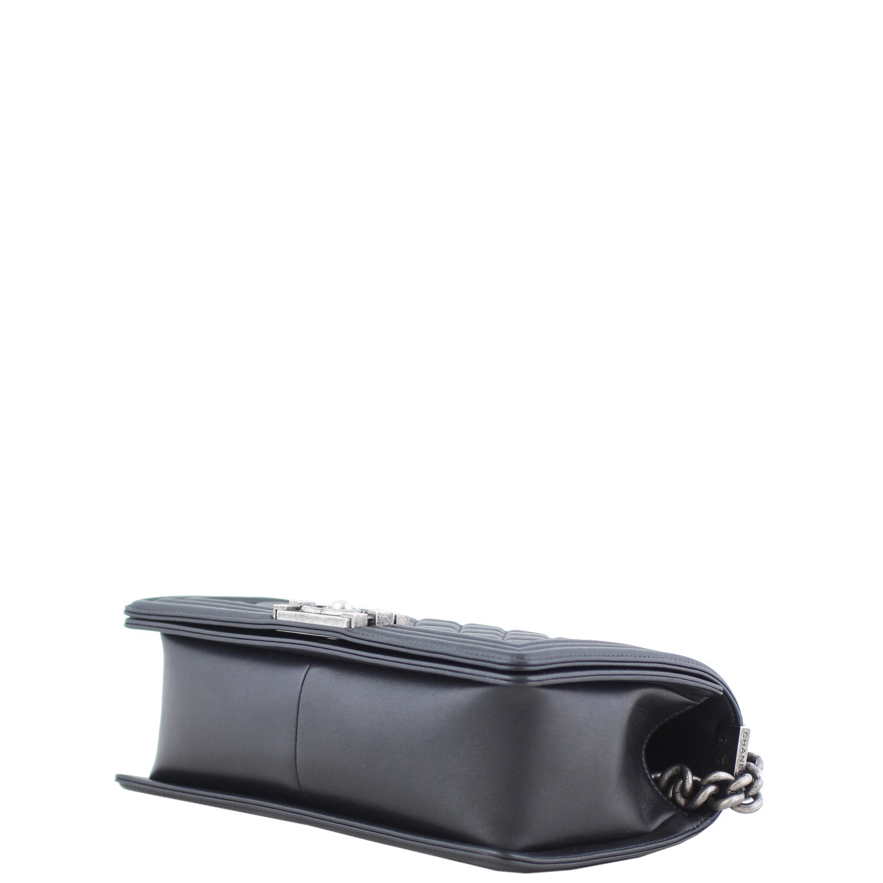 Chanel Boy Bag Old Medium | Black 19 Series