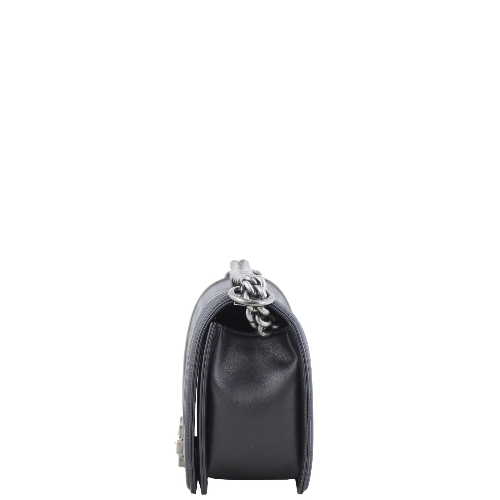 Chanel Boy Bag Old Medium | Black 19 Series