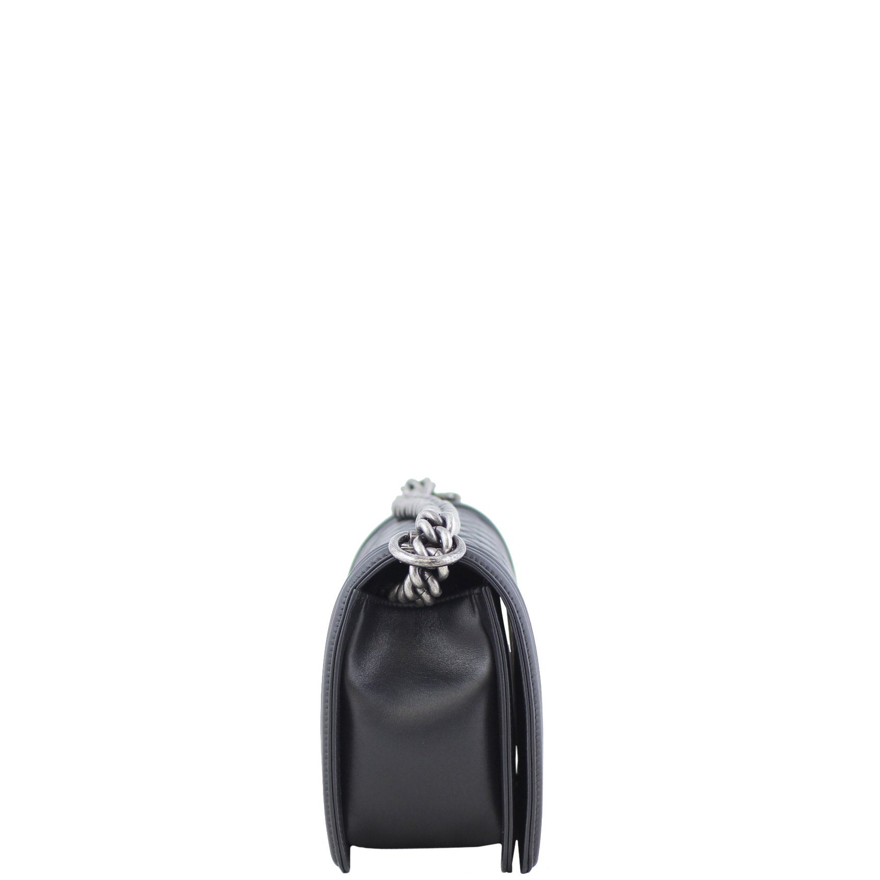 Chanel Boy Bag Old Medium | Black 19 Series