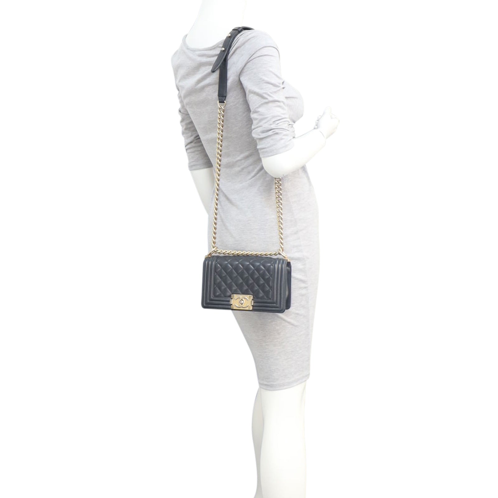 Chanel Boy Small | Black 25 Series