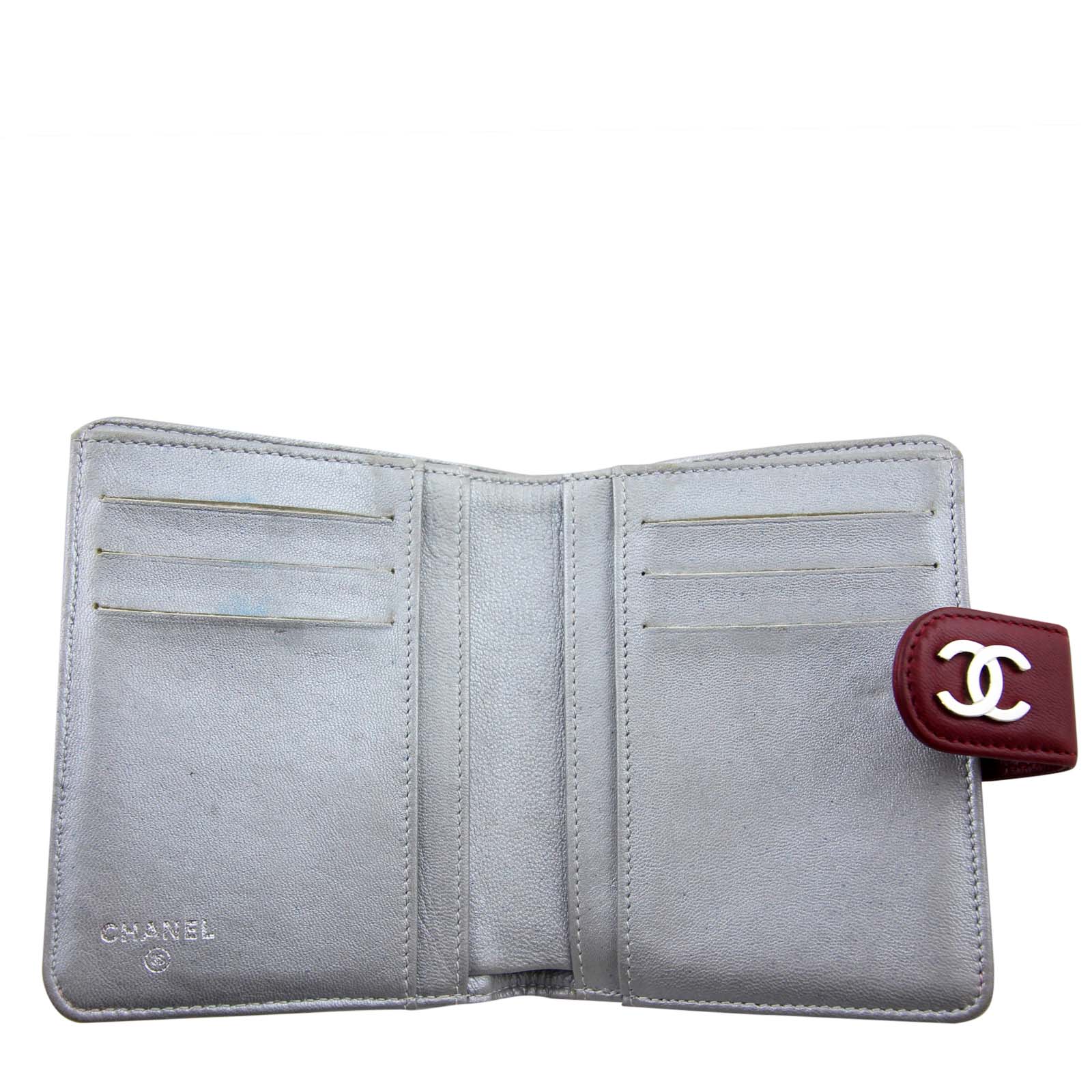 Chanel Camellia Compact Wallet