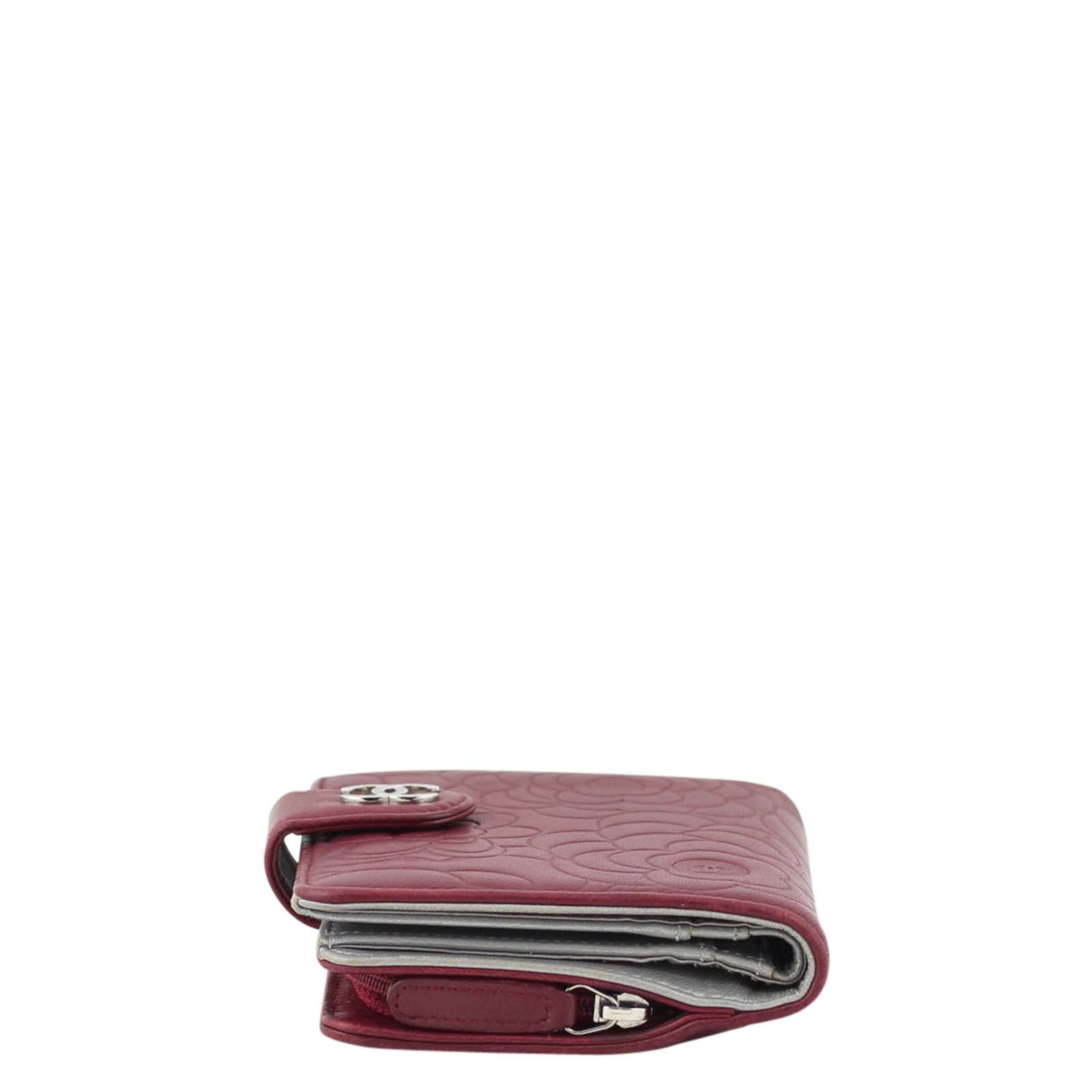 Chanel Camellia Compact Wallet