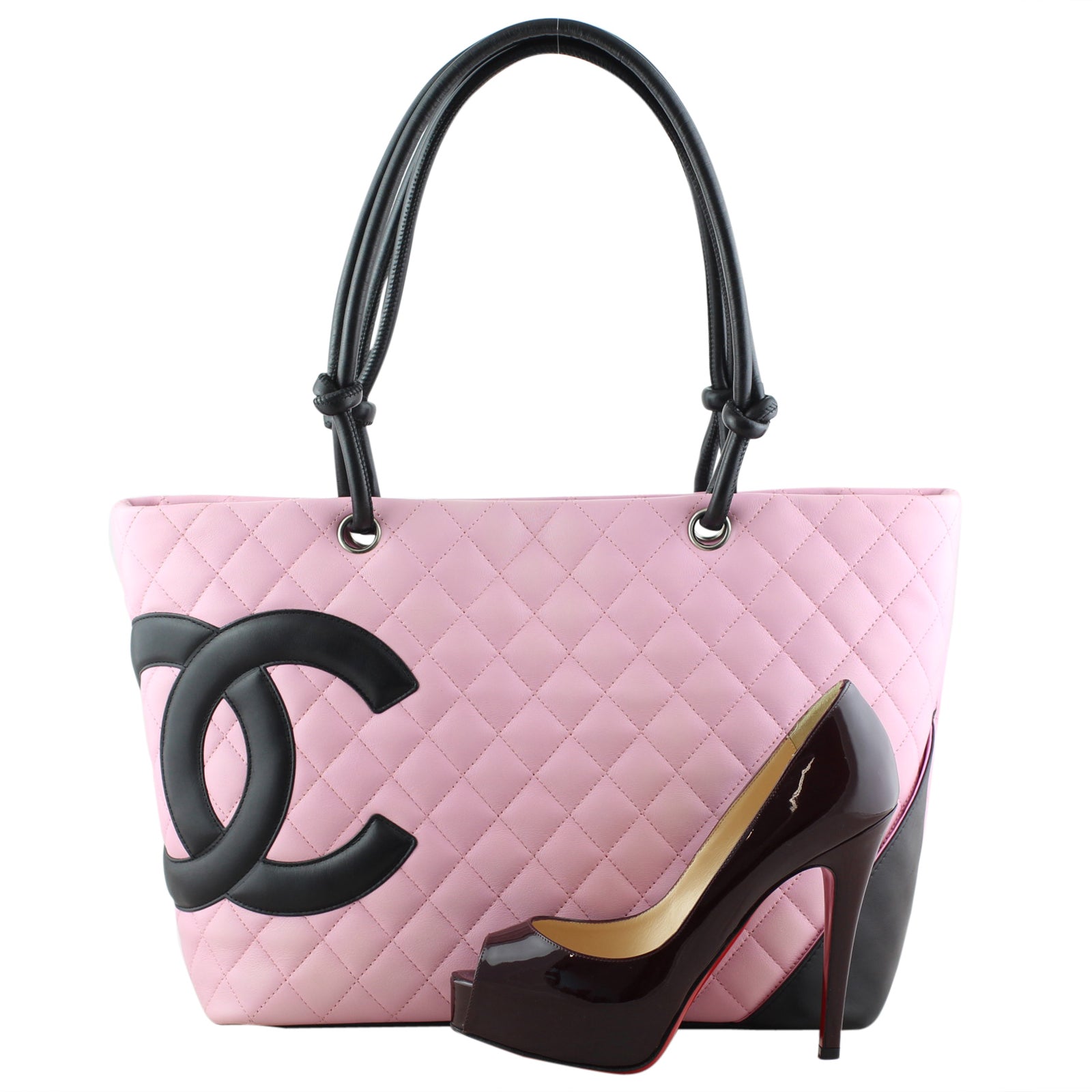 Chanel Ligne Cambon Large Tote | Pink