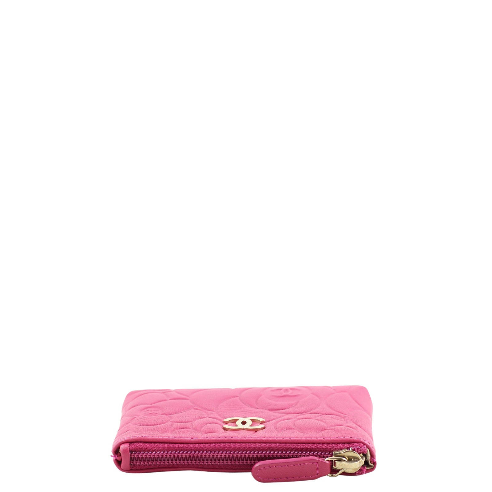 Chanel Camellia Key Pouch