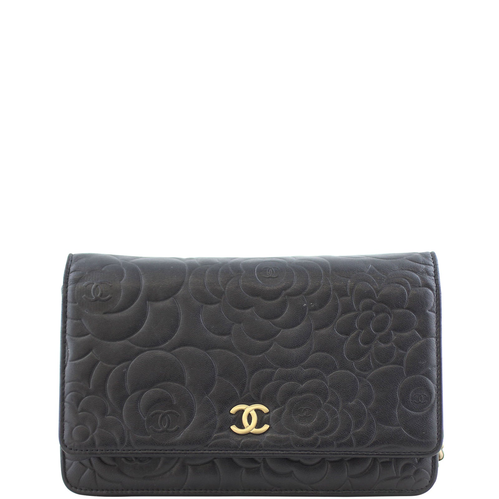 Chanel Camellia Wallet on Chain
