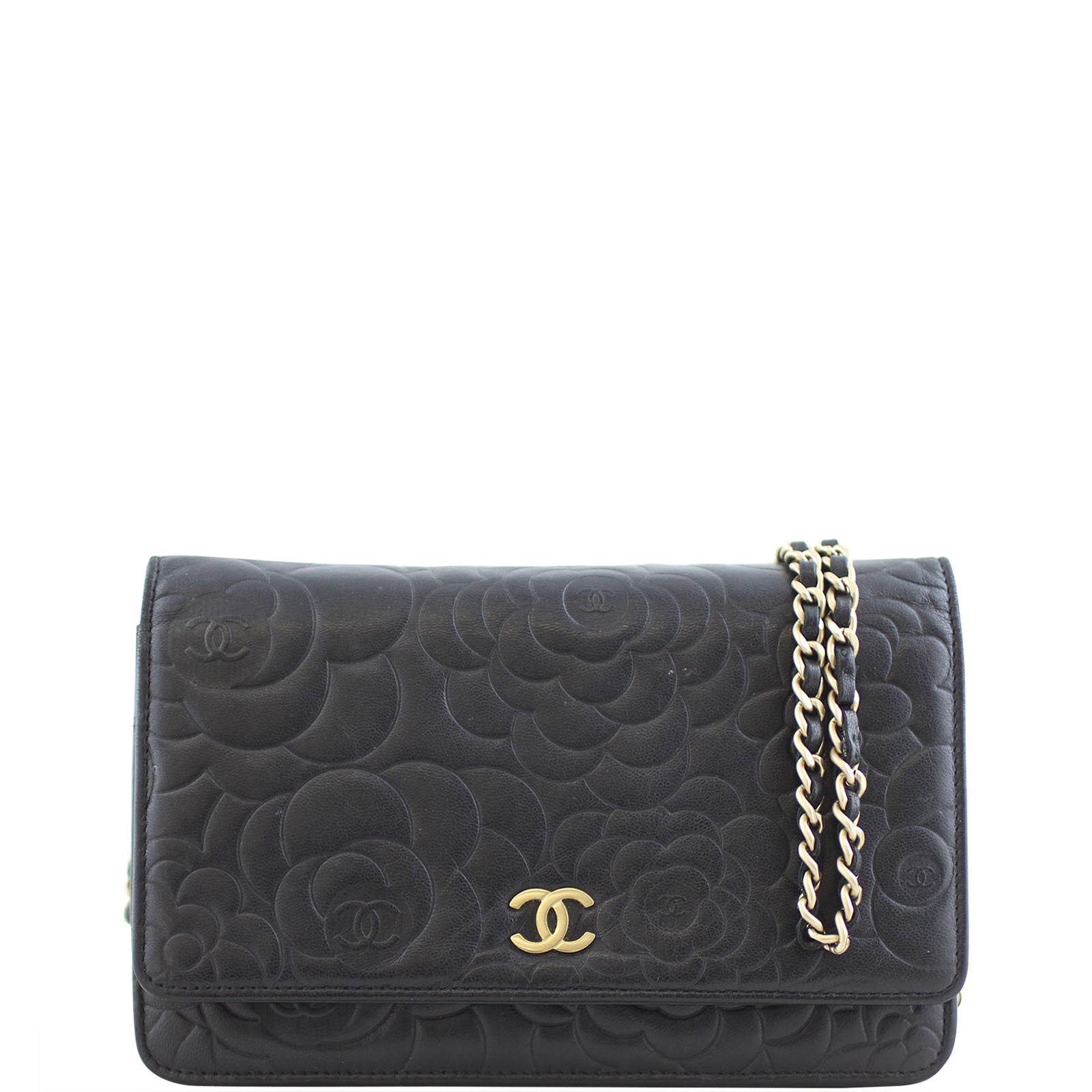 Chanel Camellia Wallet on Chain