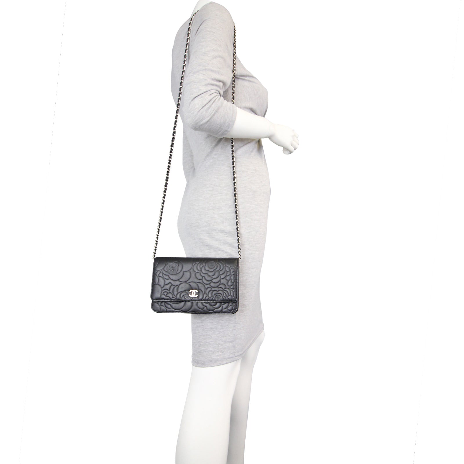 Chanel Camellia Wallet on Chain