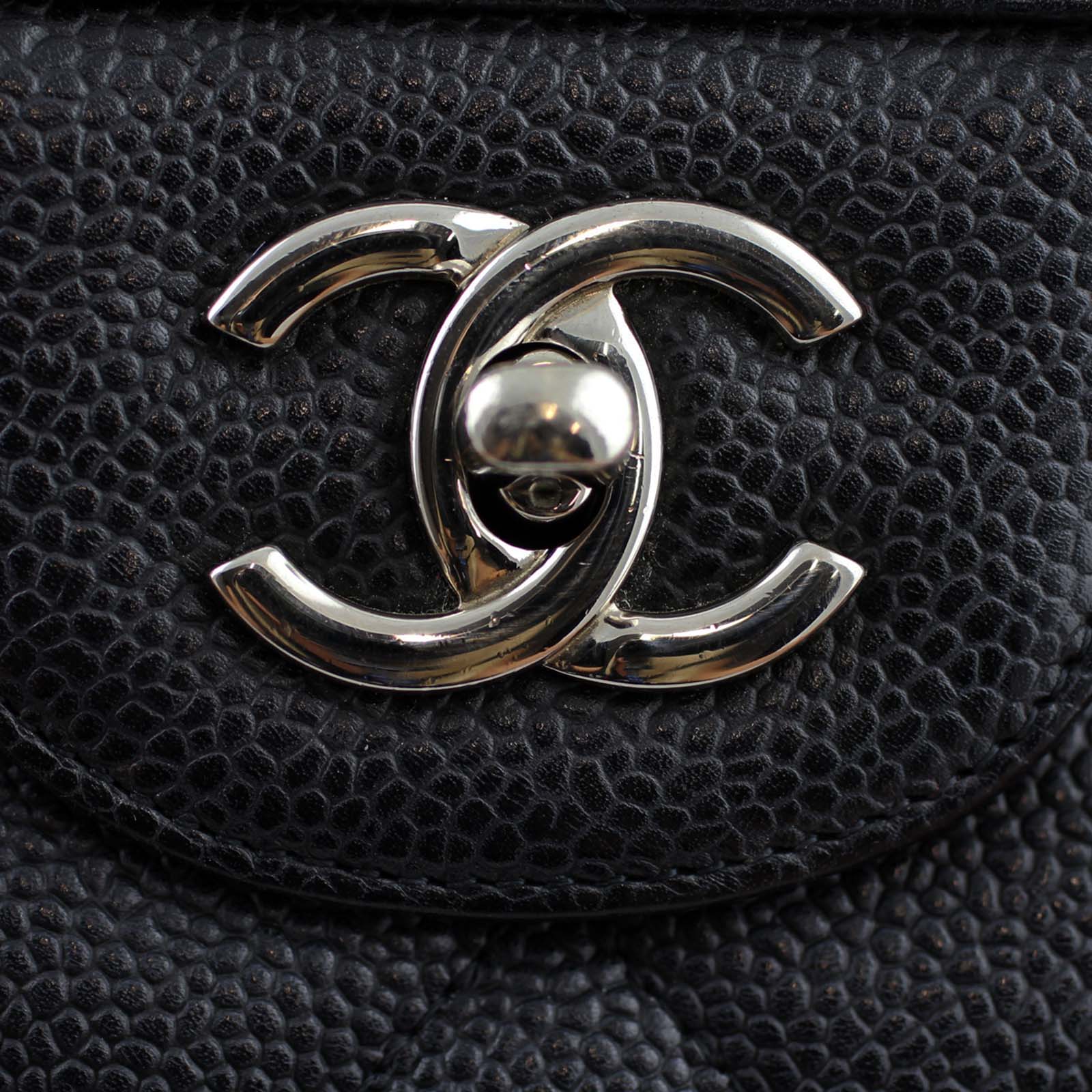 Chanel Classic Single Flap Maxi | Black Caviar 13 Series
