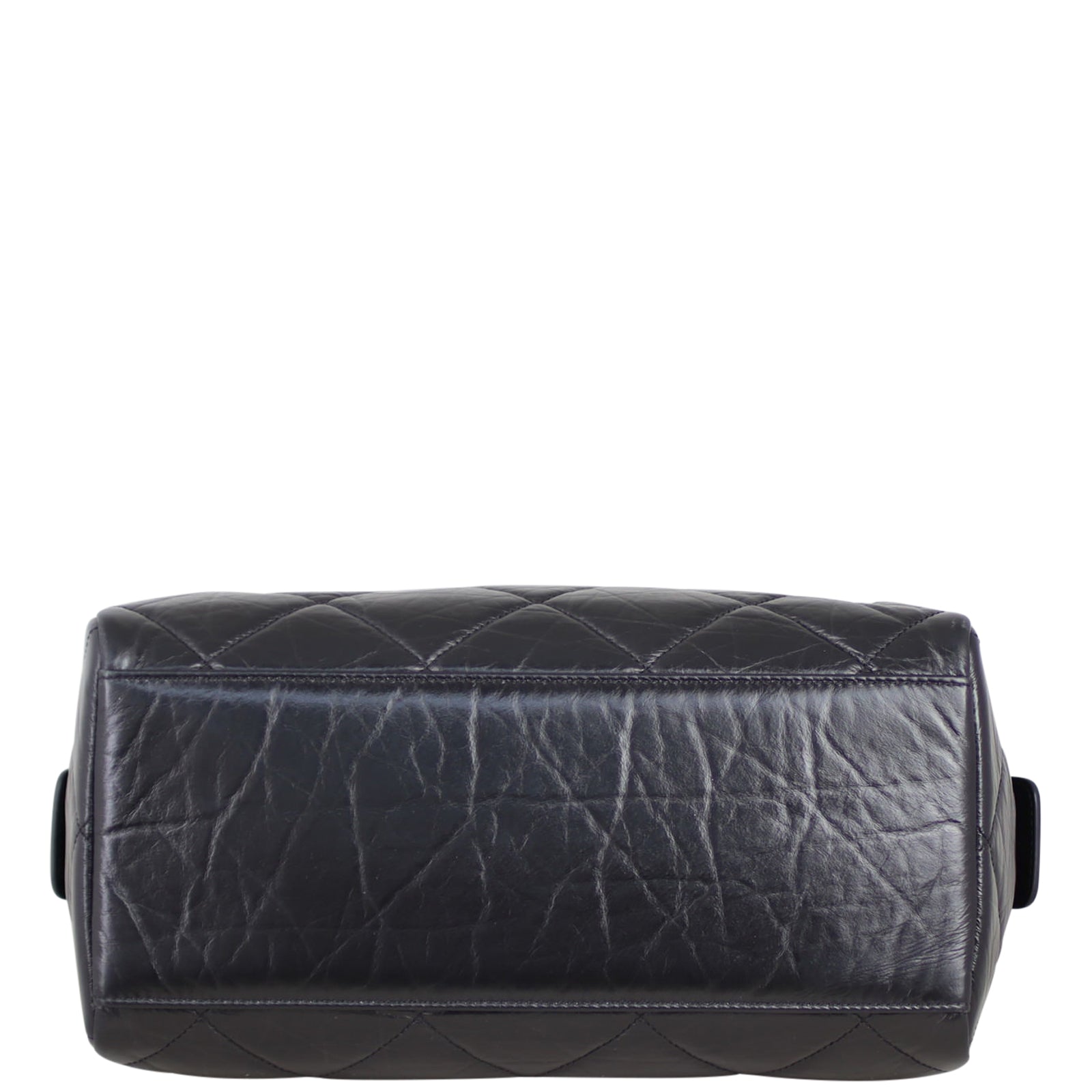 Chanel CC Quilted Bowling Bag Small