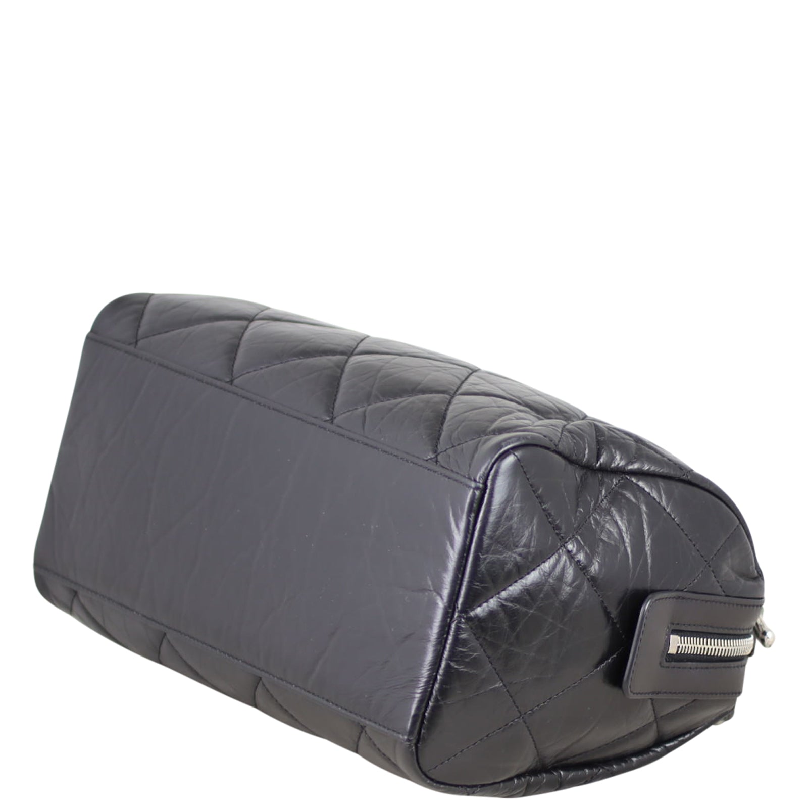Chanel CC Quilted Bowling Bag Small