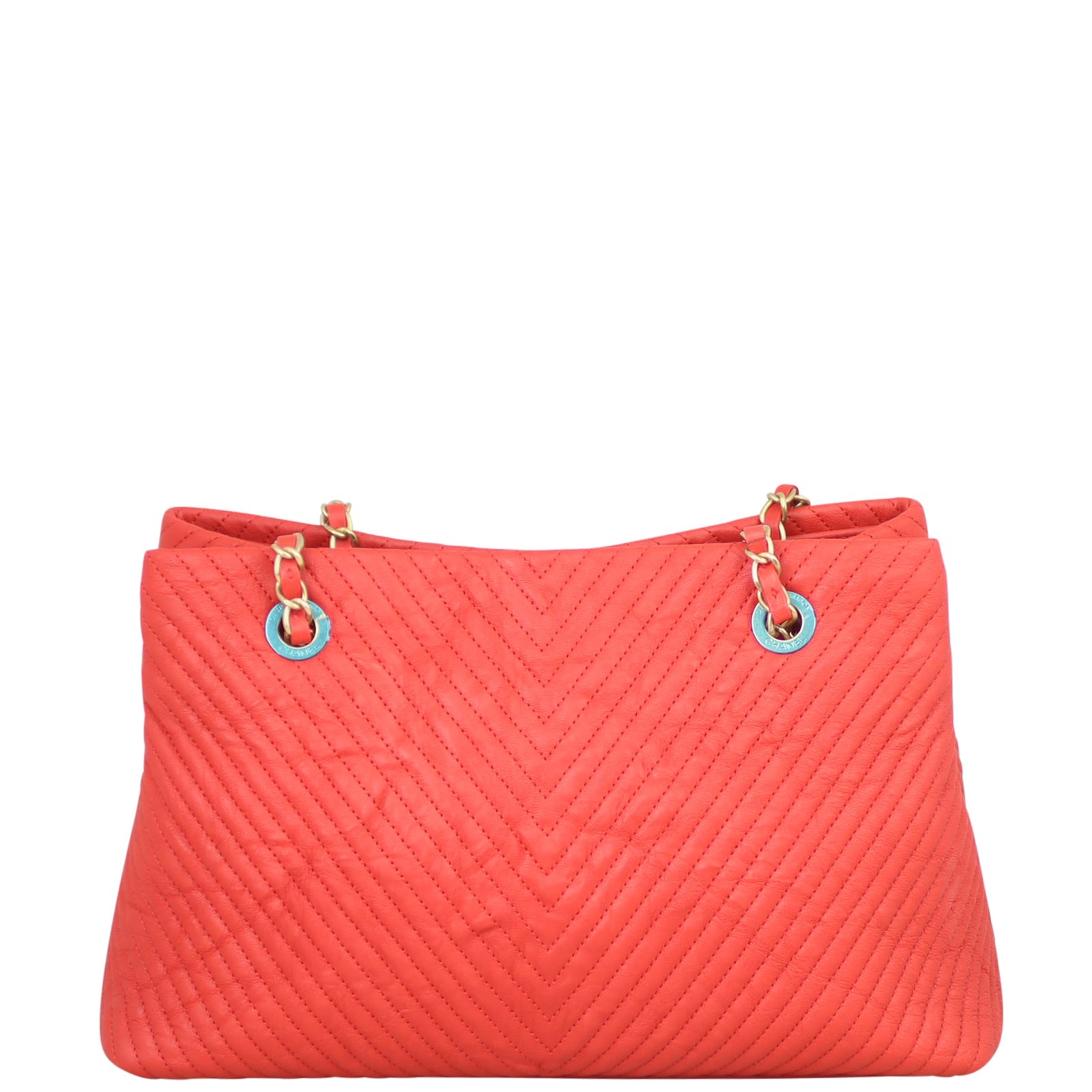 Chanel CC Chevron Surpique Tote