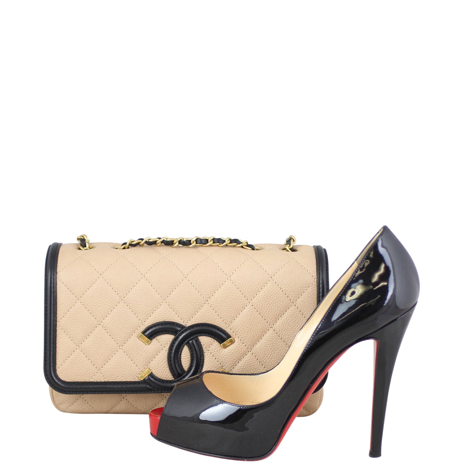 Chanel CC Filigree Small Flap Bag