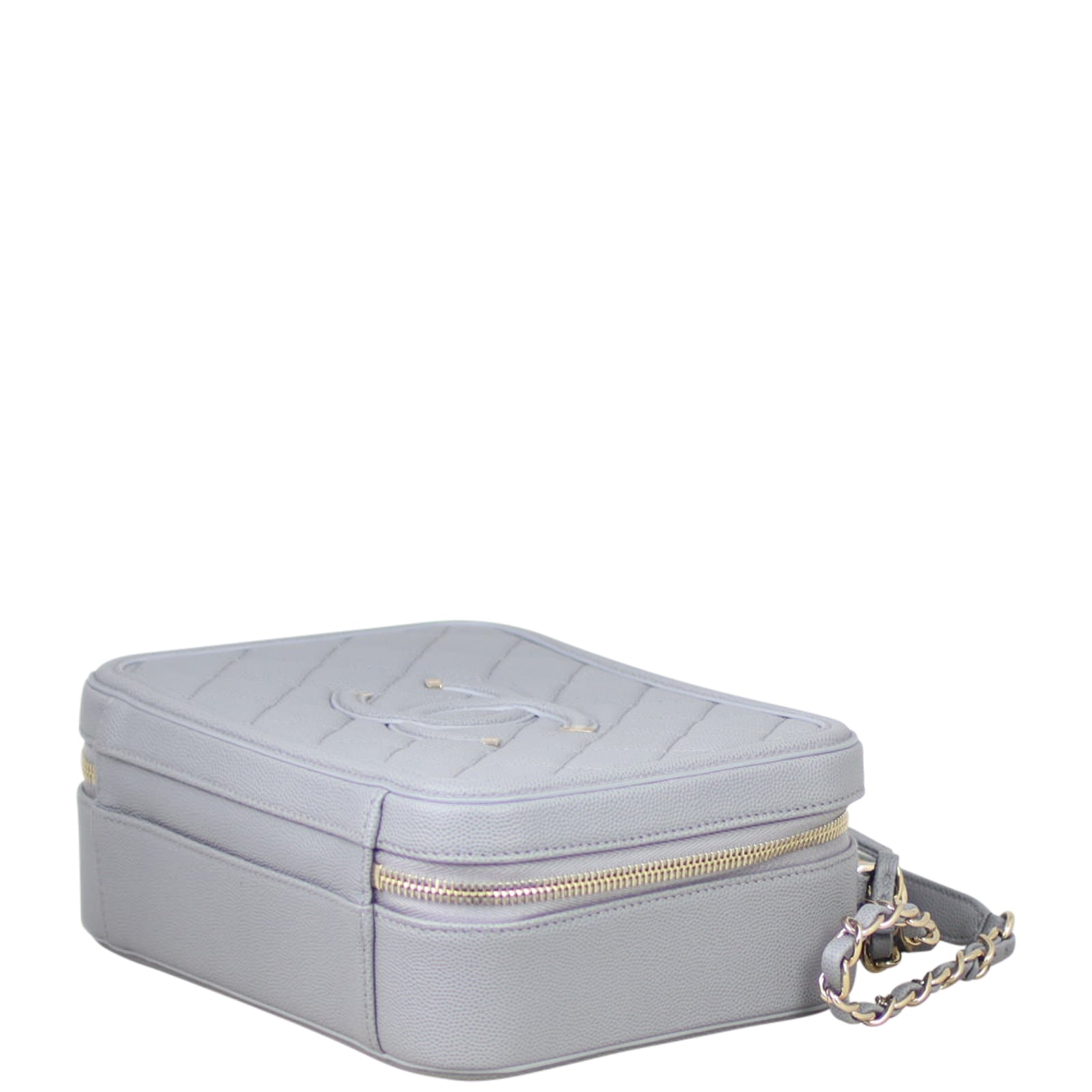 Chanel CC Filigree Vanity Case Medium