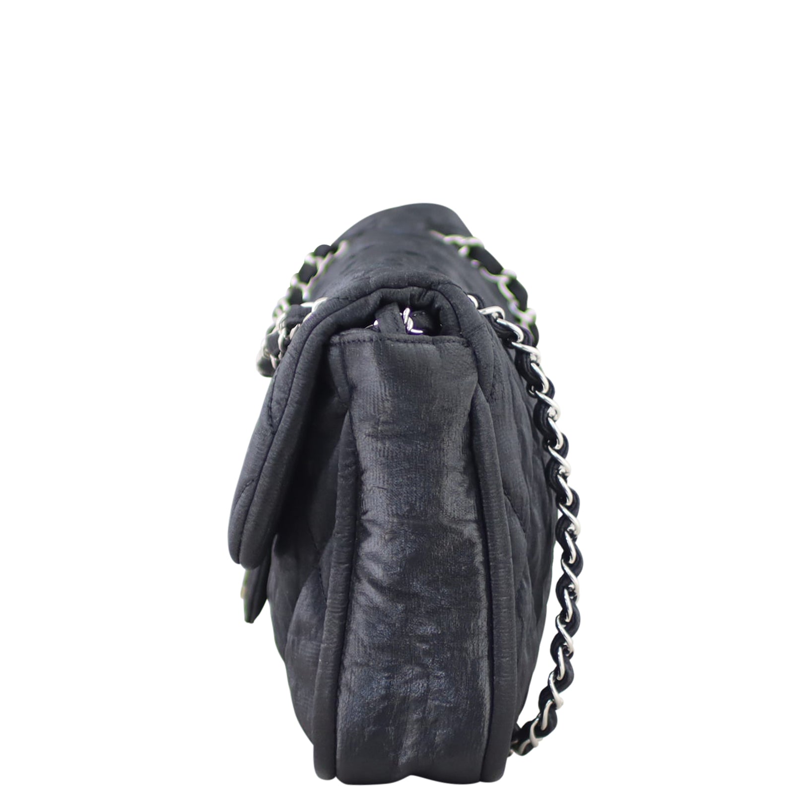 Chanel CC Metallic Quilted Flap Bag