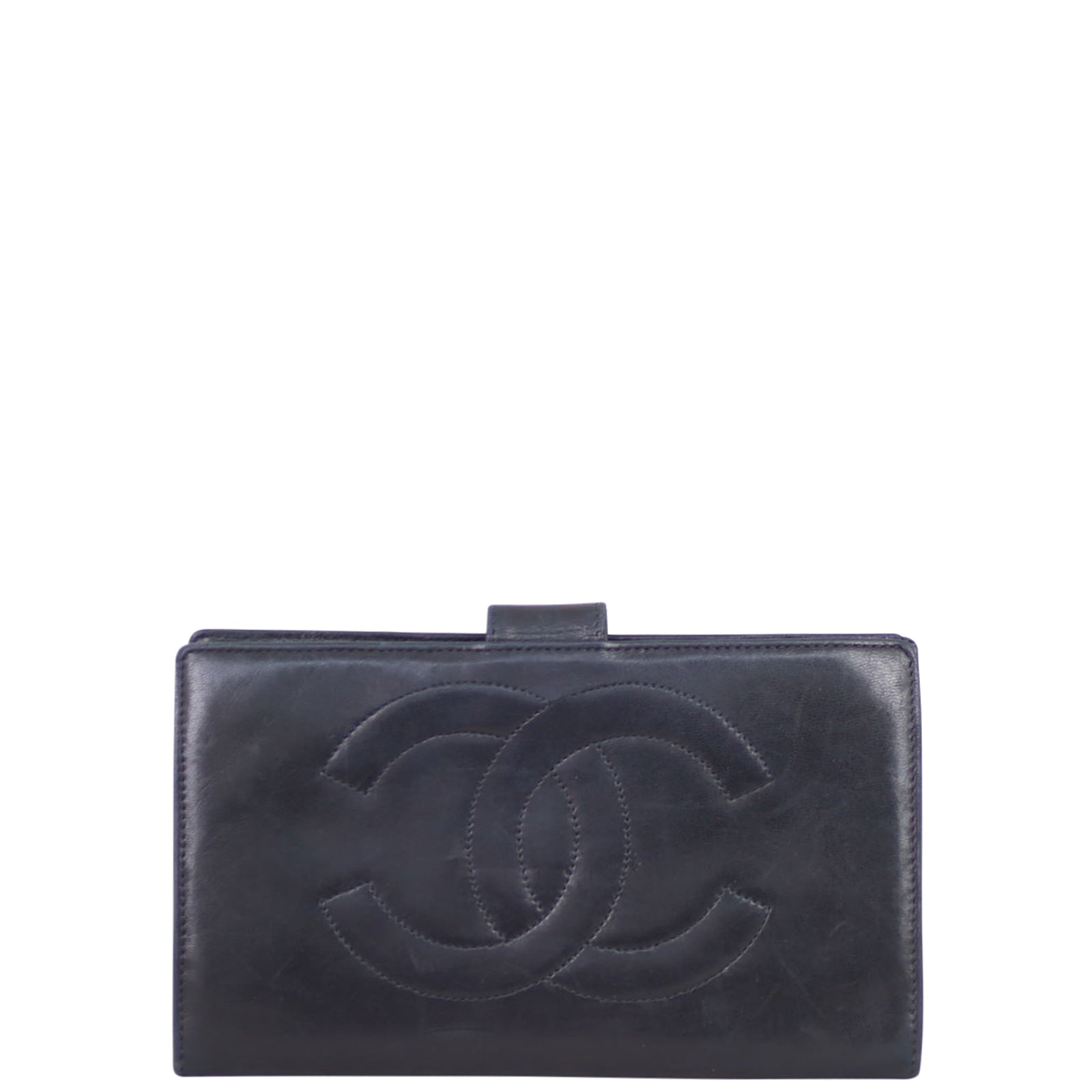 Chanel CC Timeless Wallet | Black Lambskin