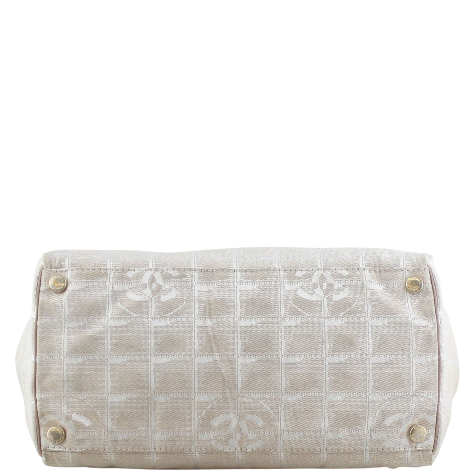 Chanel CC Travel Line Canvas Tote