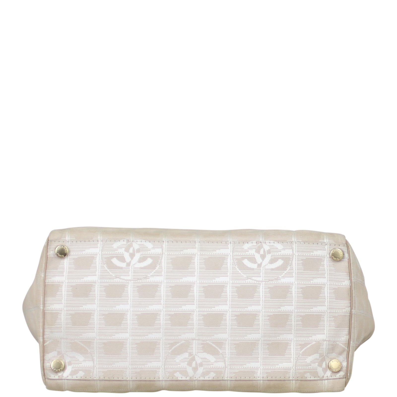 Chanel CC Travel Line Canvas Tote