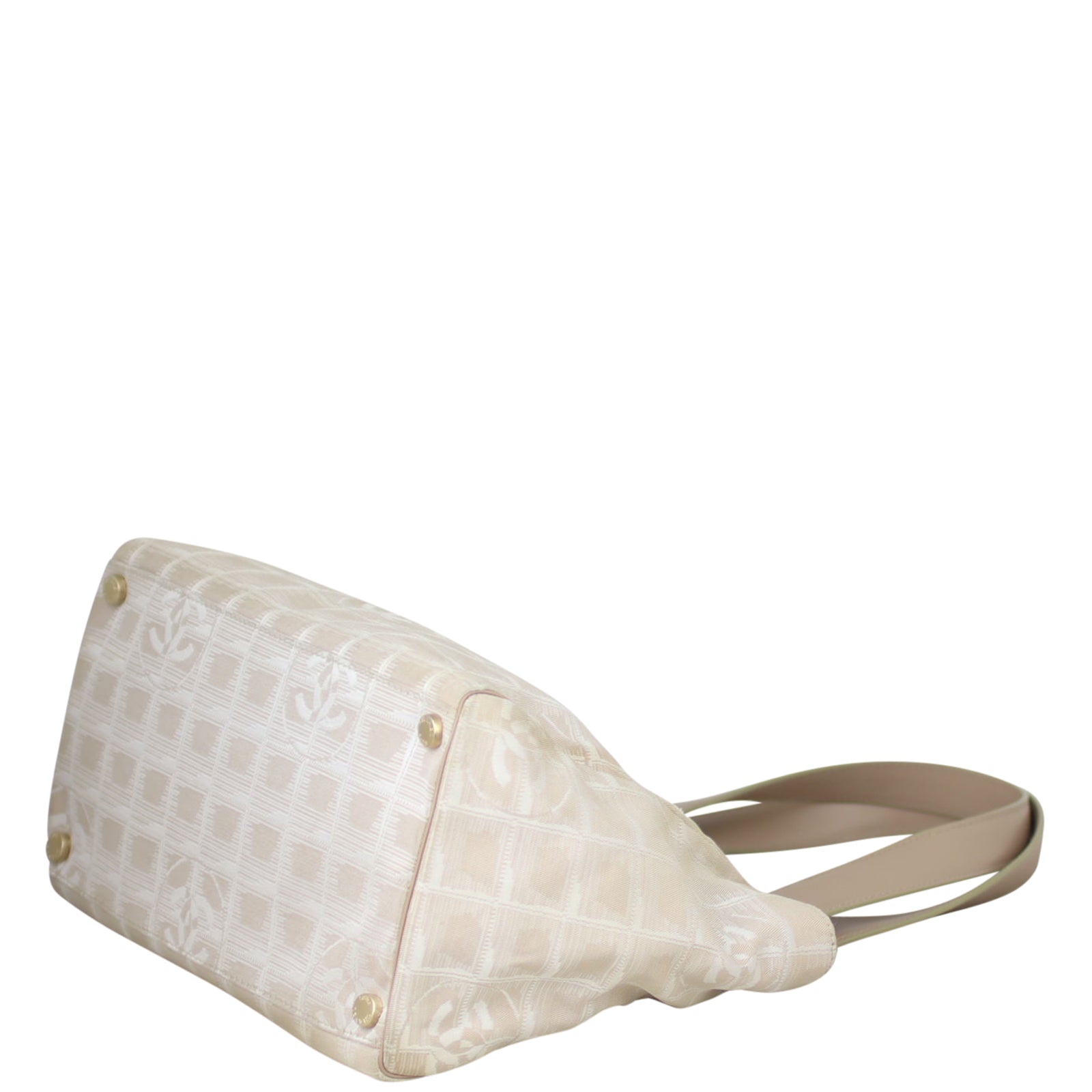 Chanel CC Travel Line Canvas Tote