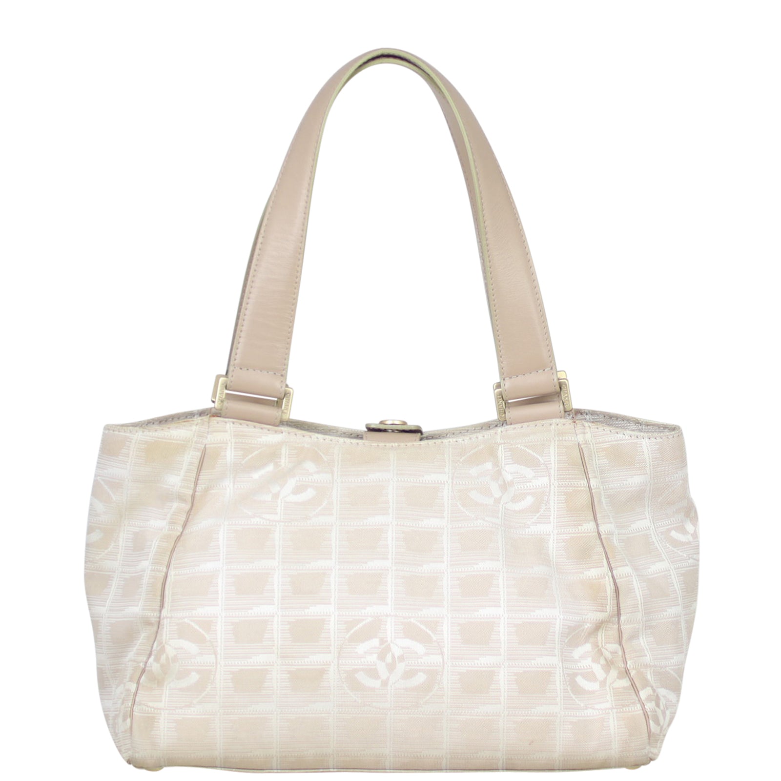Chanel CC Travel Line Canvas Tote