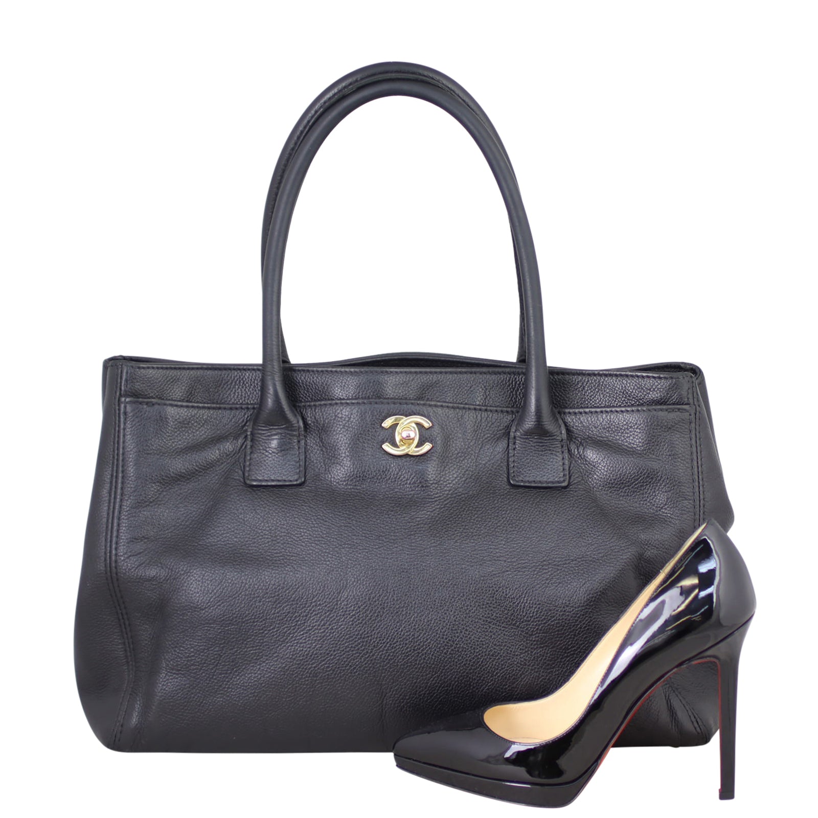 Chanel Cerf Tote | Gold Hardware