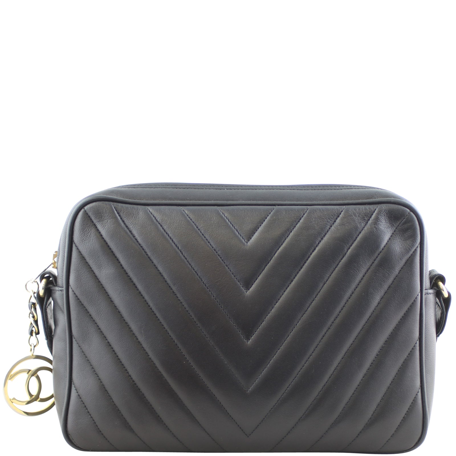 Chanel Chevron Camera Bag
