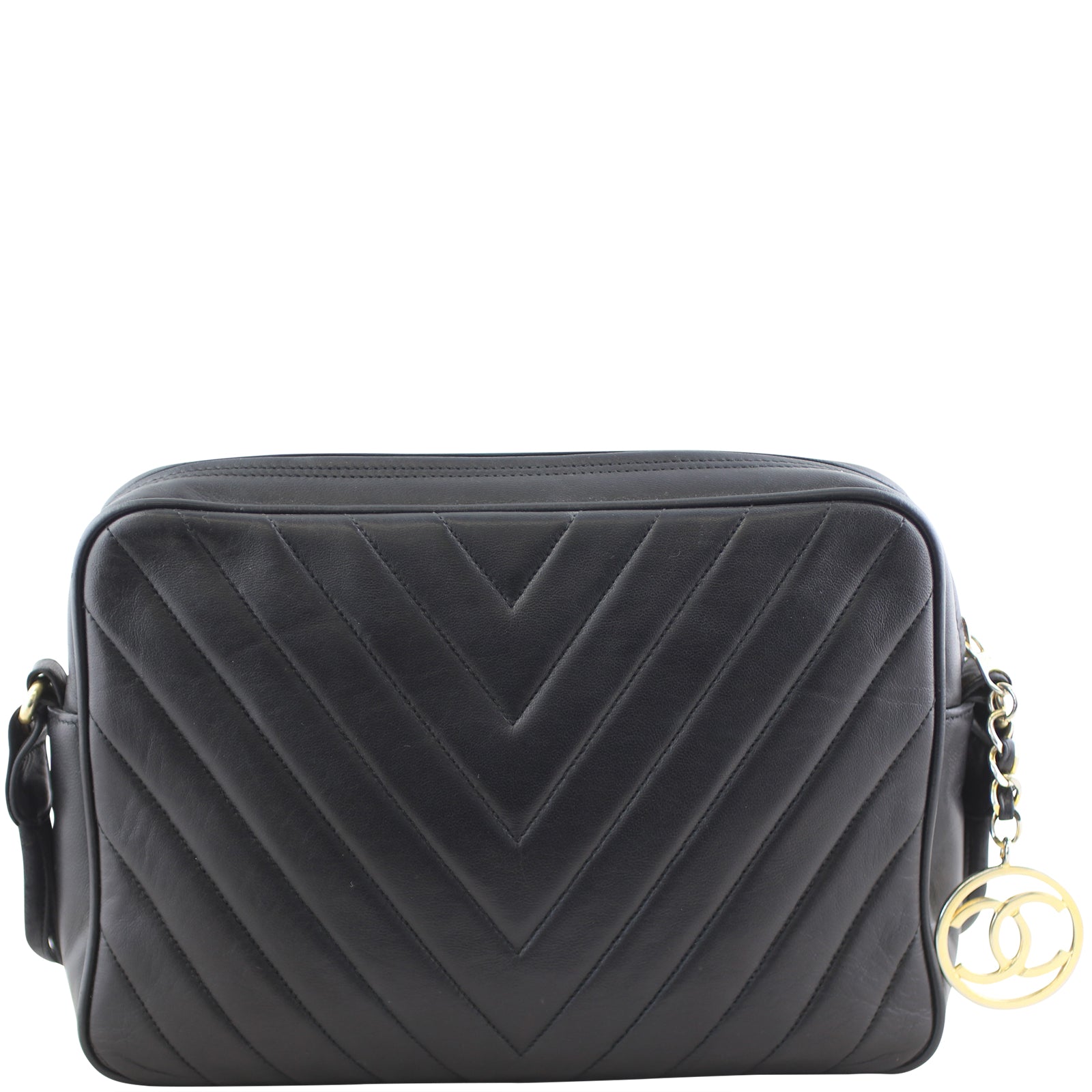 Chanel Chevron Camera Bag