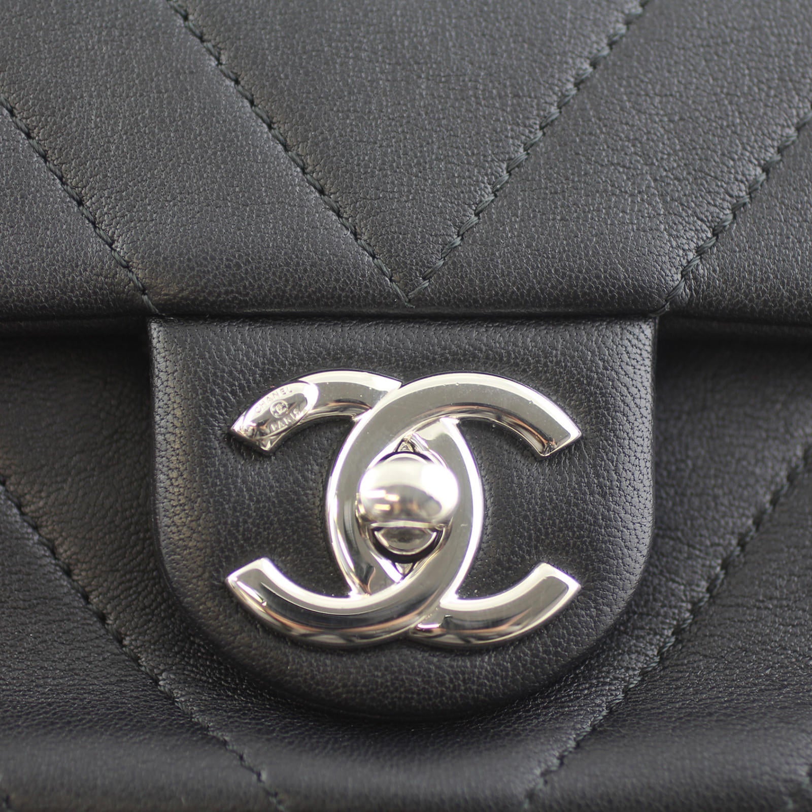 Chanel Mini Chevron Flap Rectangular Bag