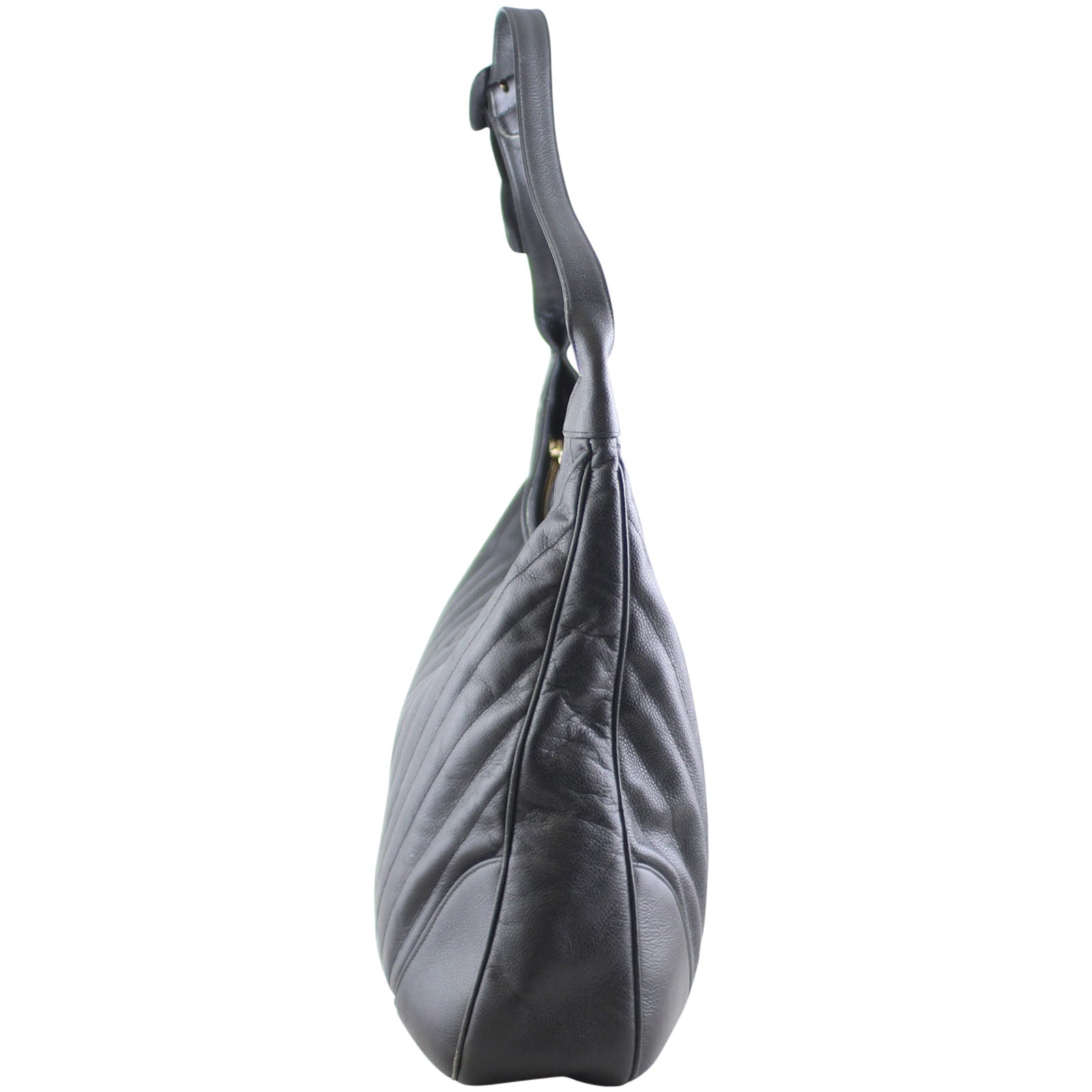 Chanel Chevron Hobo Bag