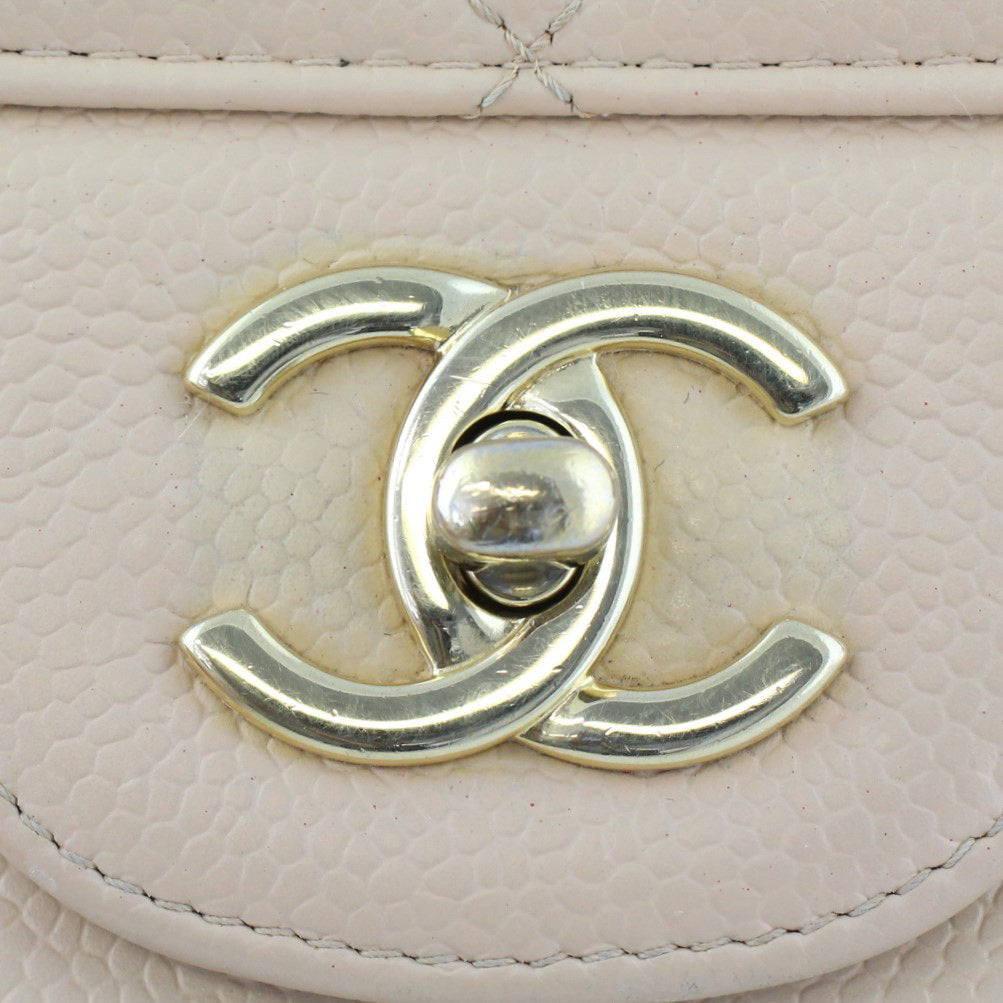 Chanel Classic Double Flap Jumbo |  Beige Gold Hardware