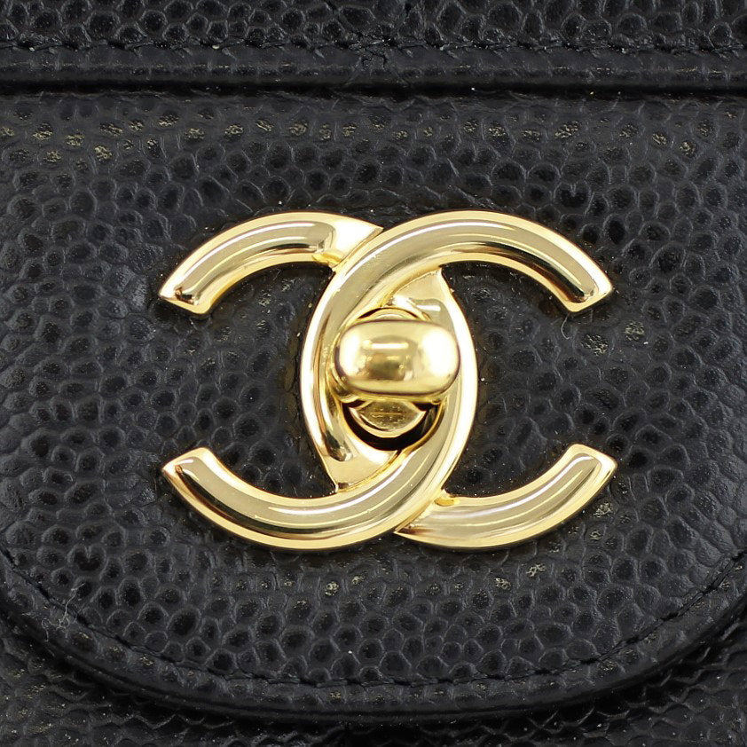 Chanel Classic Double Flap Jumbo | Black GTH 16 Series