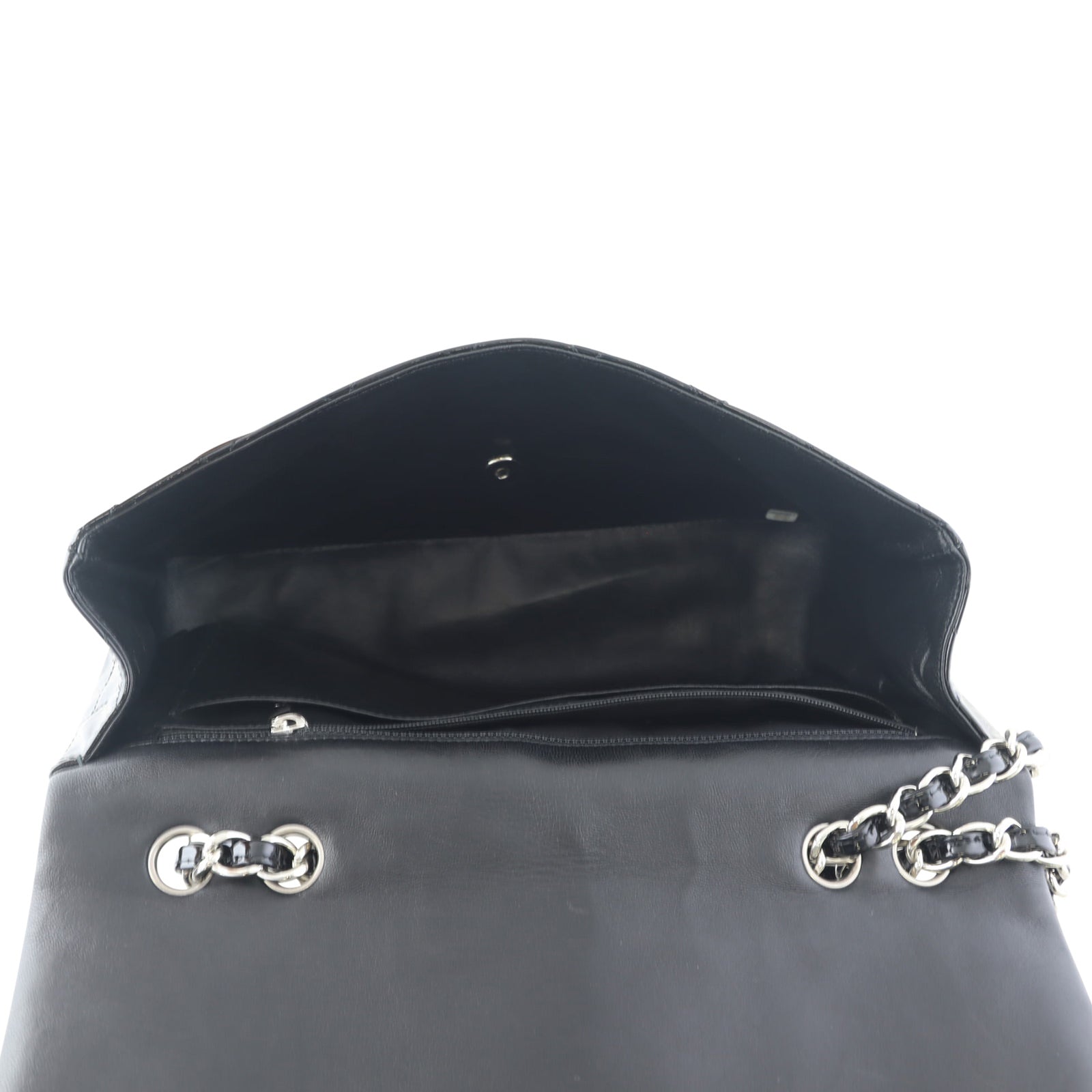 Chanel Classic Single Flap Jumbo Patent | Black 13 Series