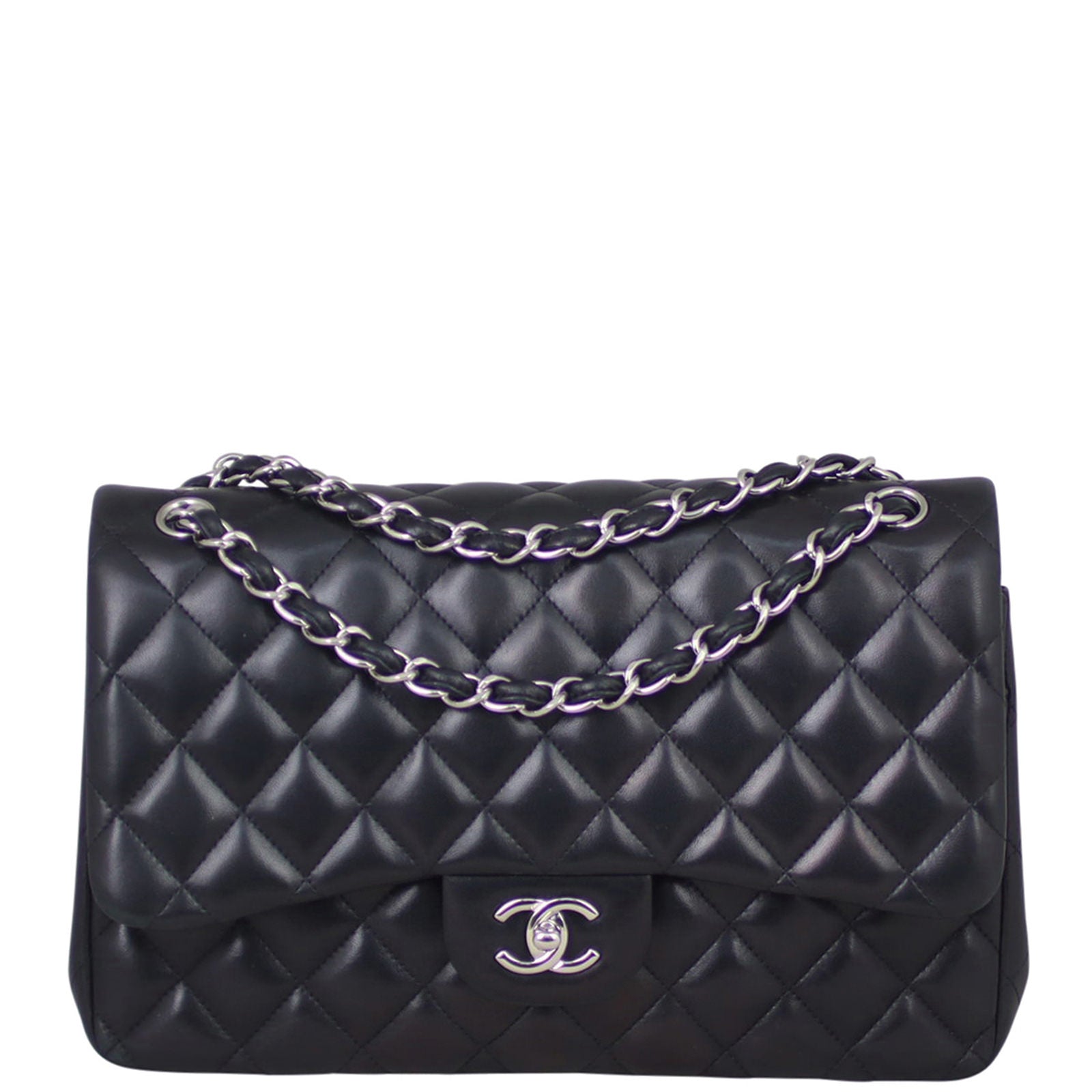 Chanel Classic Double Flap Jumbo | Black 16 Series