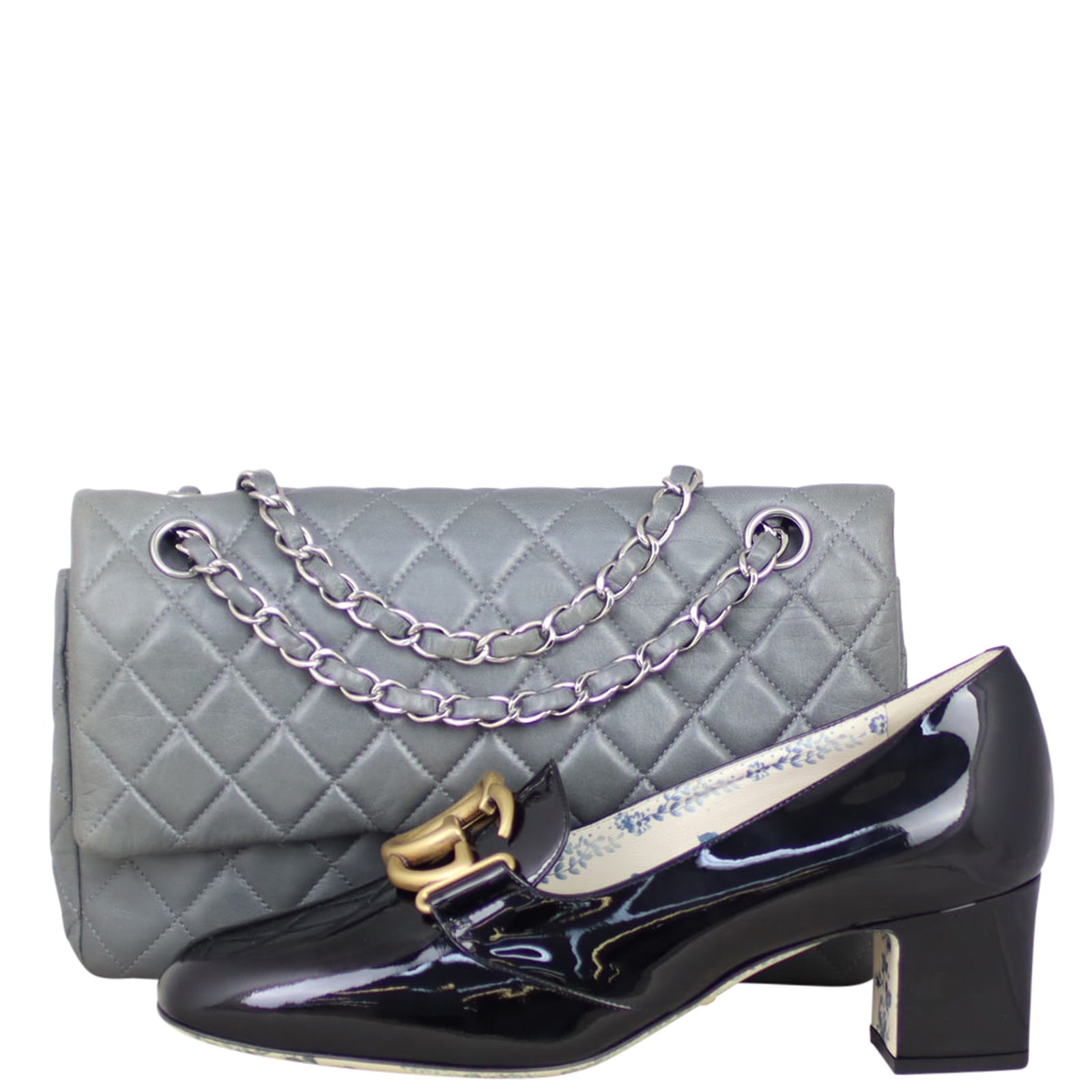 Chanel Classic Double Flap Medium | Grey