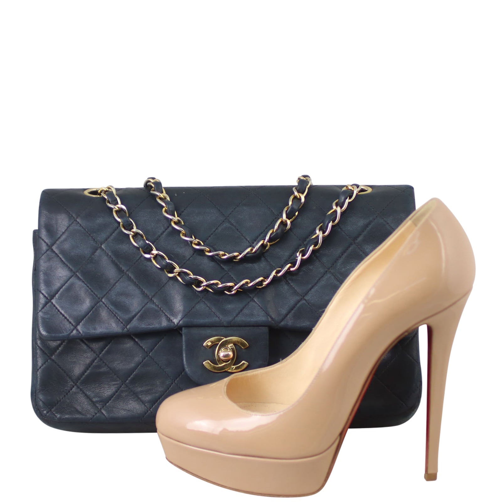 Chanel Classic Double Flap Medium Bag | 2 Series Black