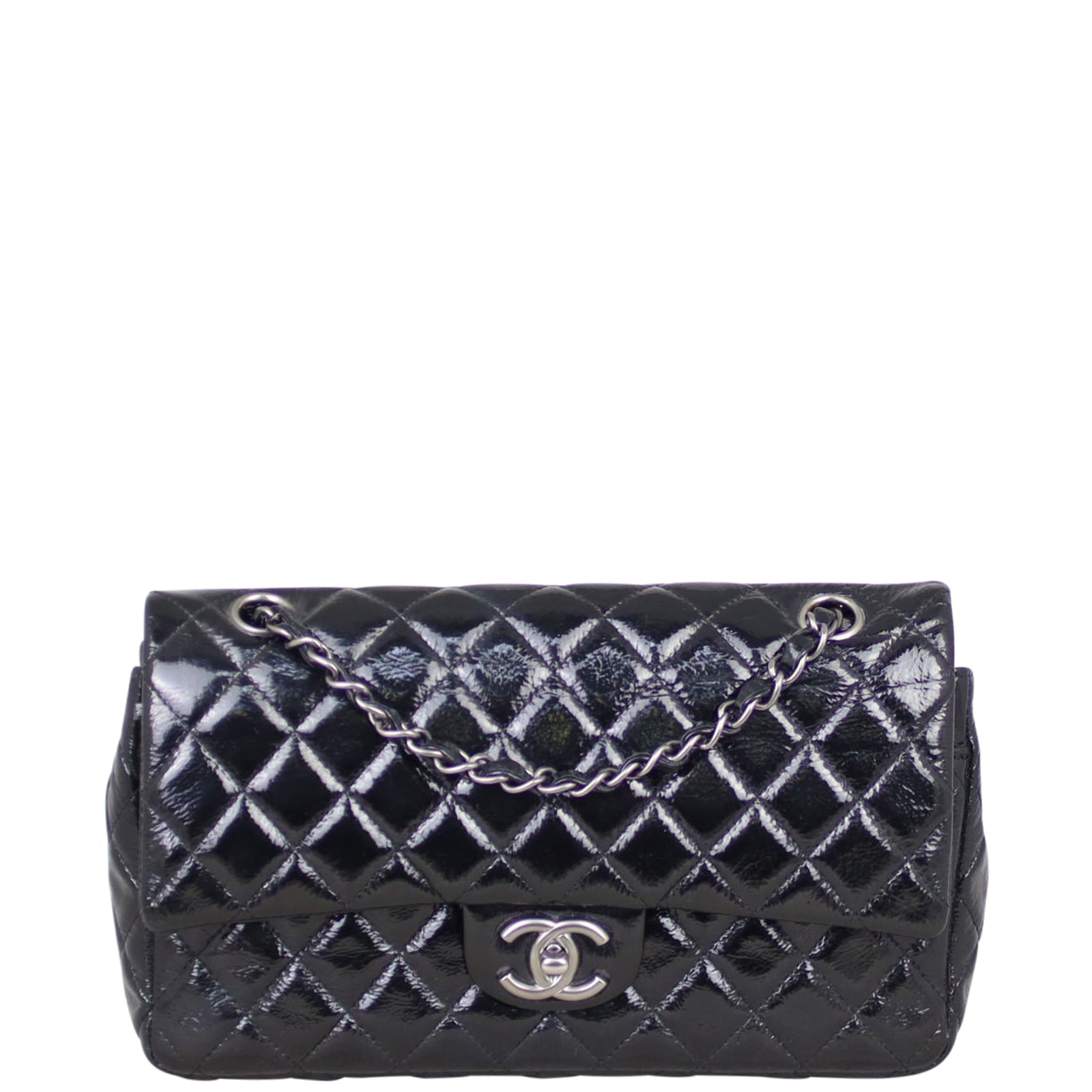 Chanel Classic Double Flap Medium Patent | 12 Series