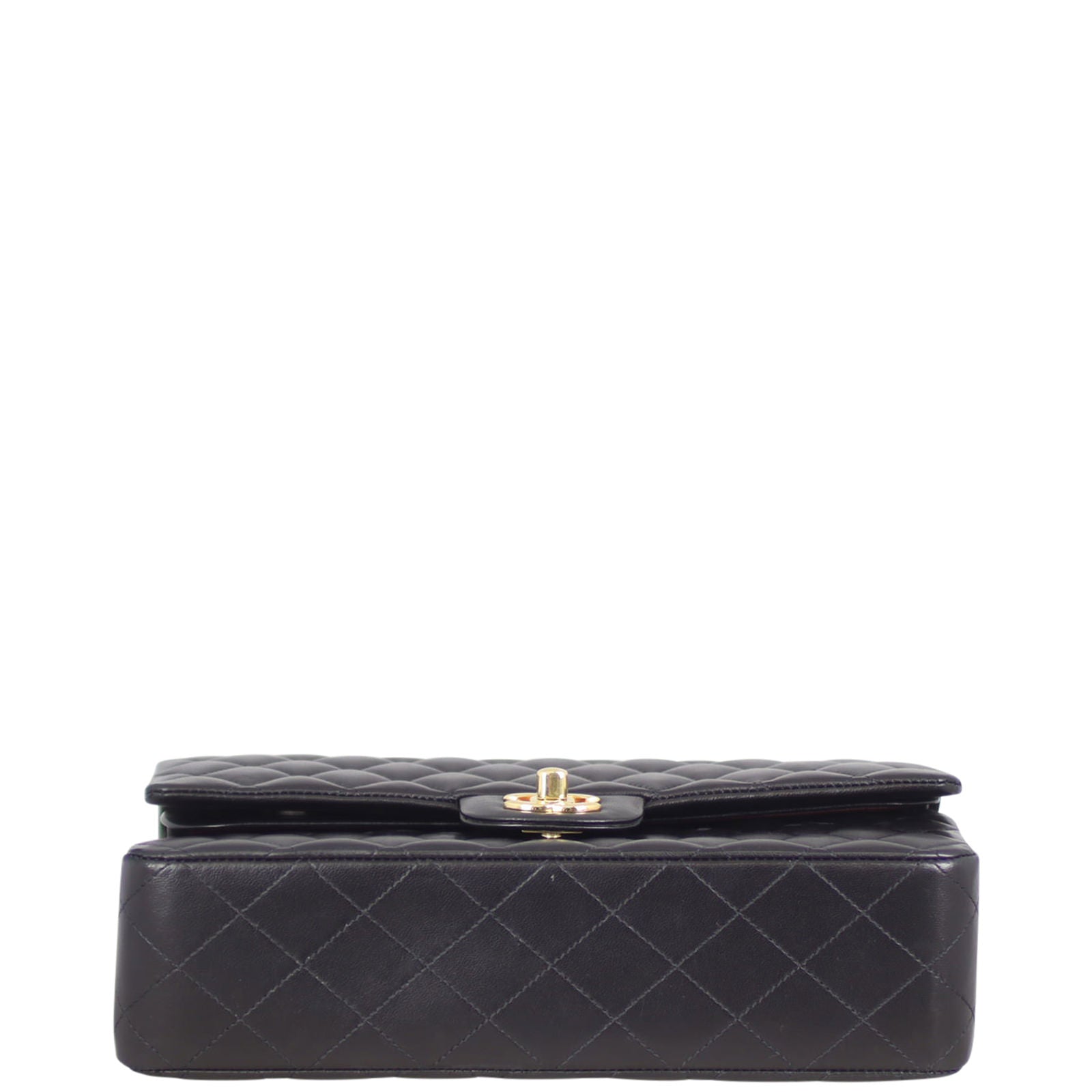 Chanel Classic Double Flap Medium | Black Lambskin 19 Series