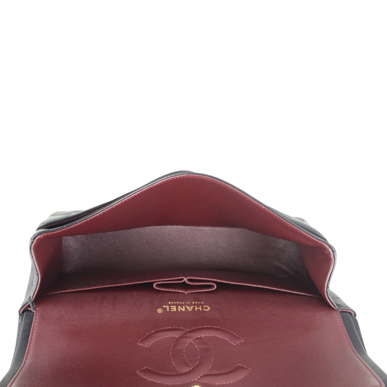 Chanel Classic Double Flap Medium | Black Lambskin 19 Series