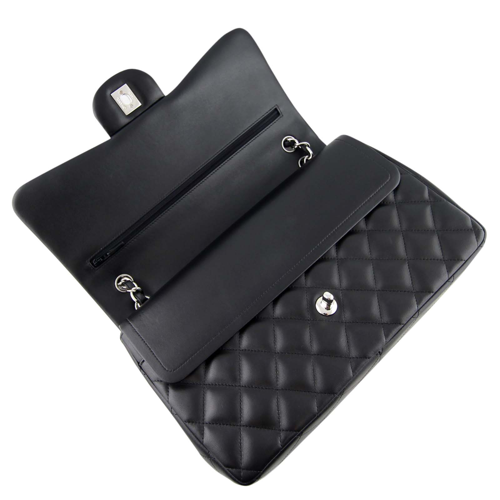 Chanel Classic Double Flap Jumbo | Black 18 Series