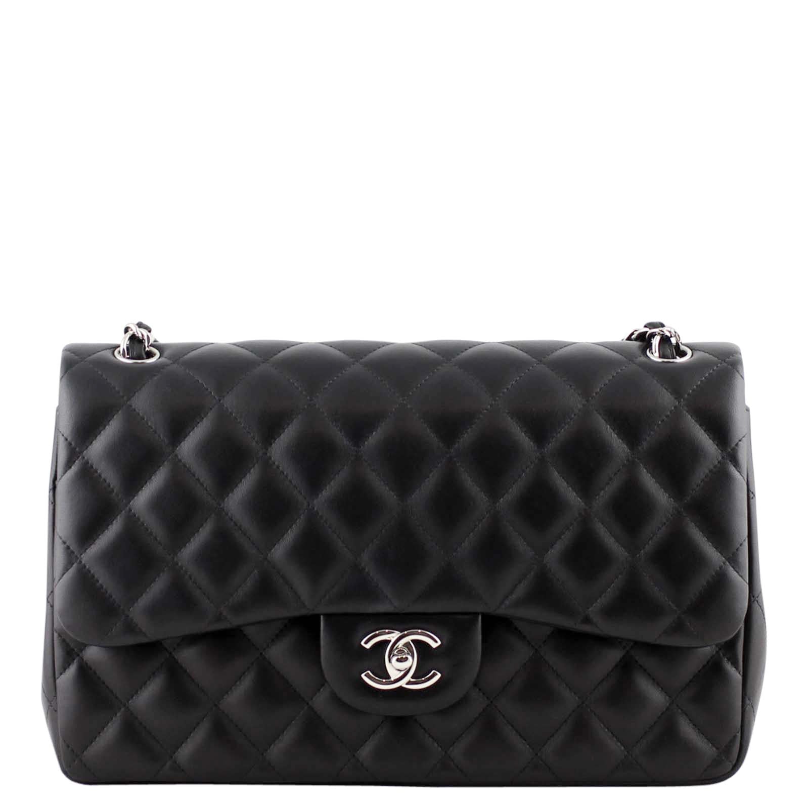 Chanel Classic Double Flap Jumbo | Black 18 Series
