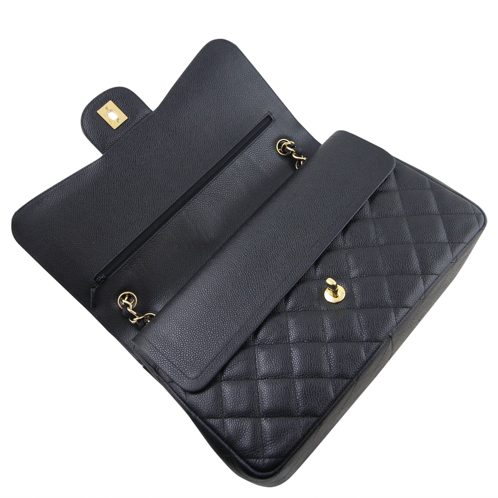 Chanel Classic Double Flap Jumbo | Black 14 Series