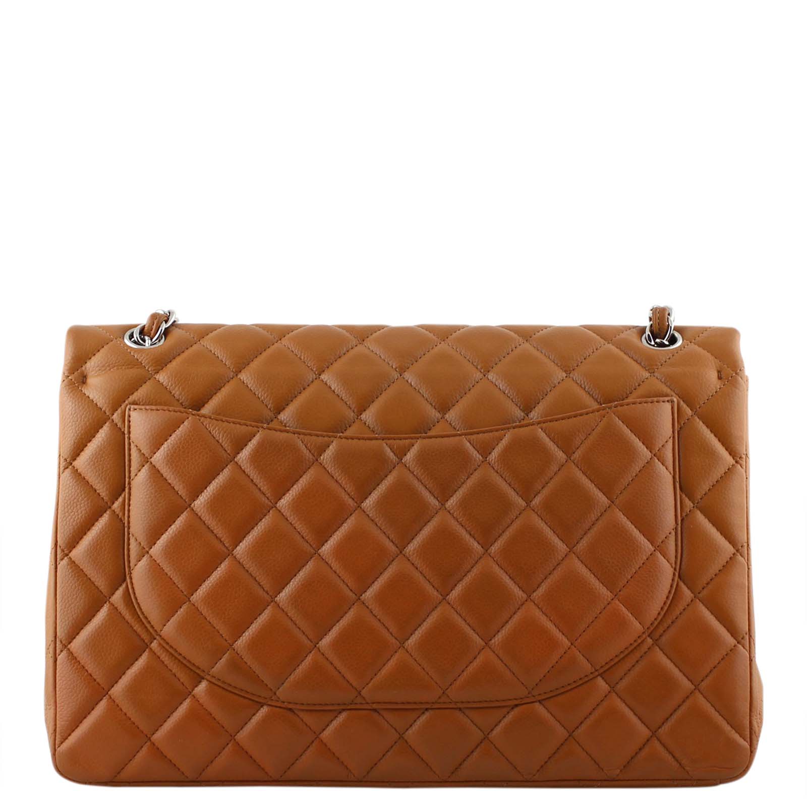 Chanel Classic Double Flap Maxi | Tan