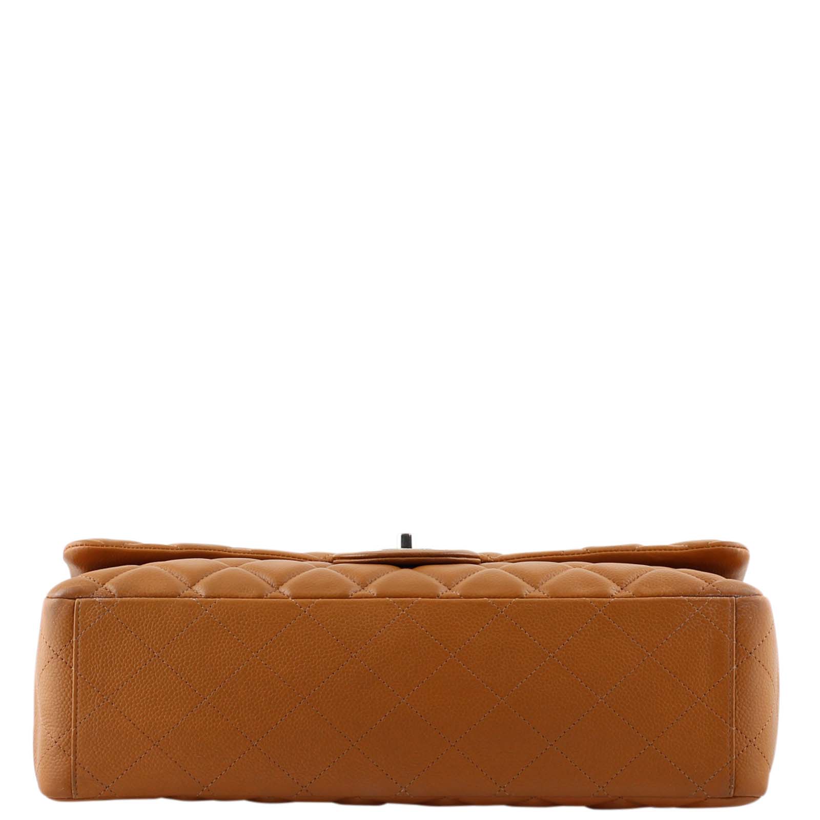Chanel Classic Double Flap Maxi | Tan