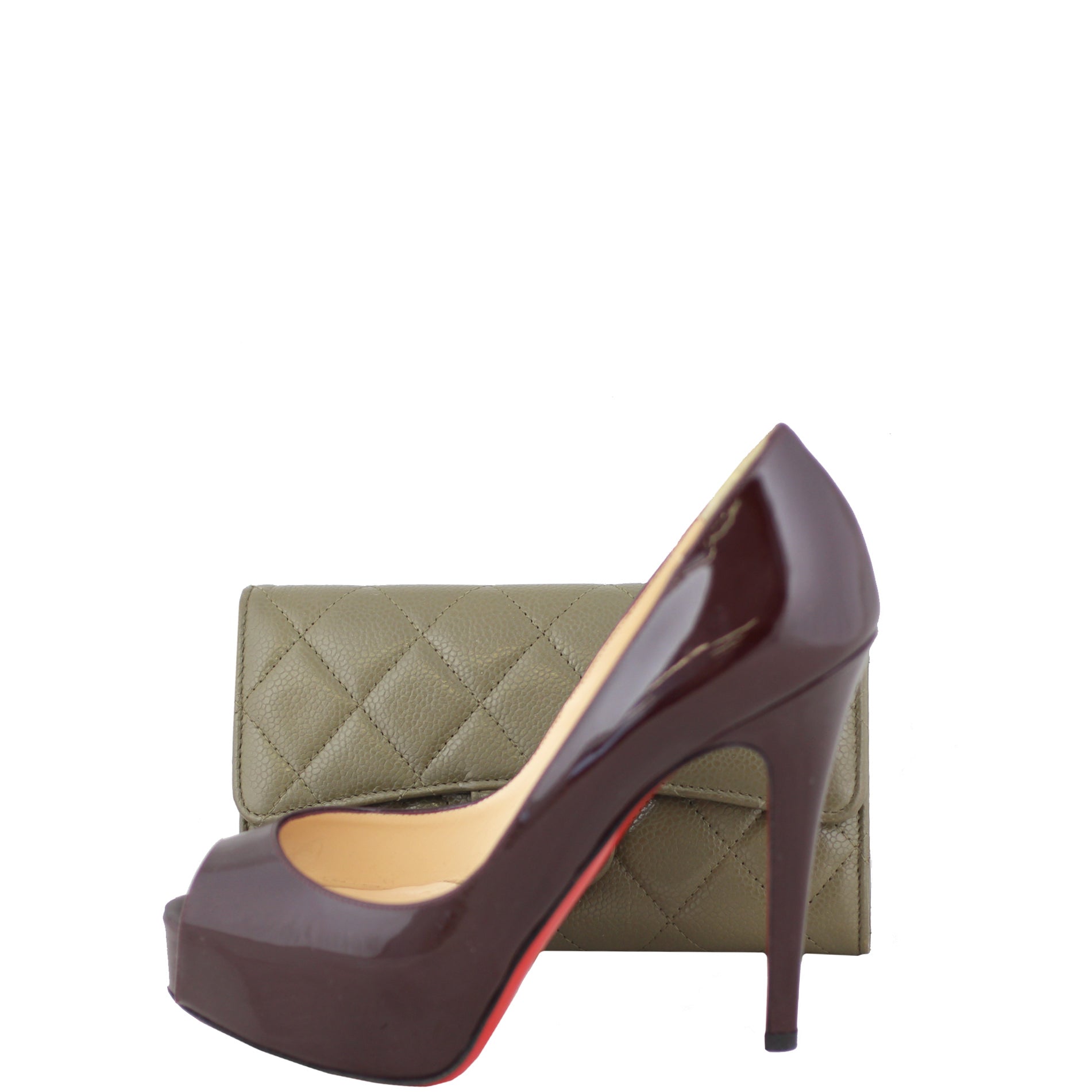Chanel Classic Flap Wallet | Khaki Green