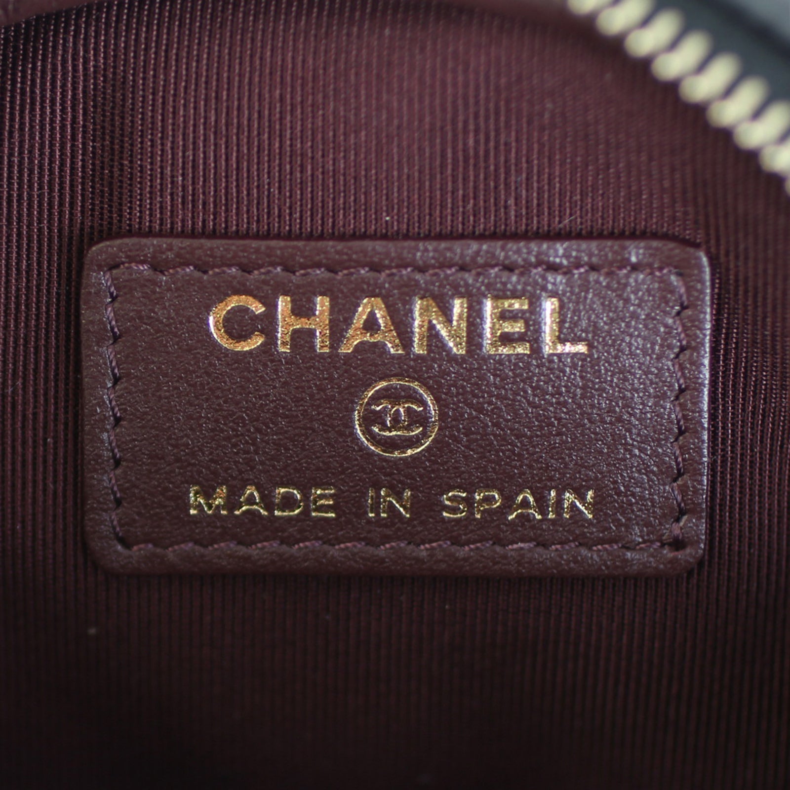 Chanel Classic Round Zipped Coin Purse