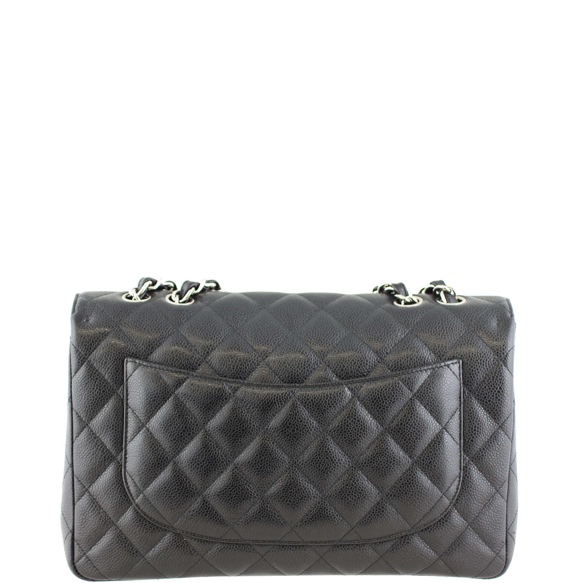 Chanel Classic Single Flap Jumbo | Black Caviar 13 Series